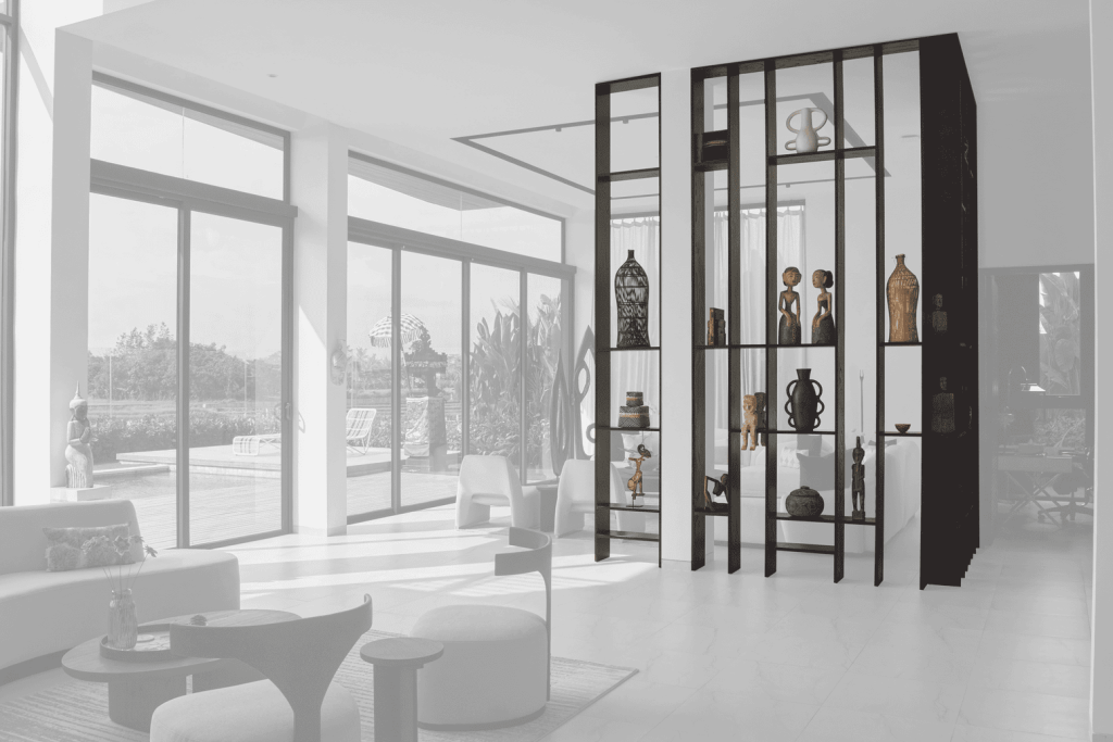 Custom Shelves Villa Shaant