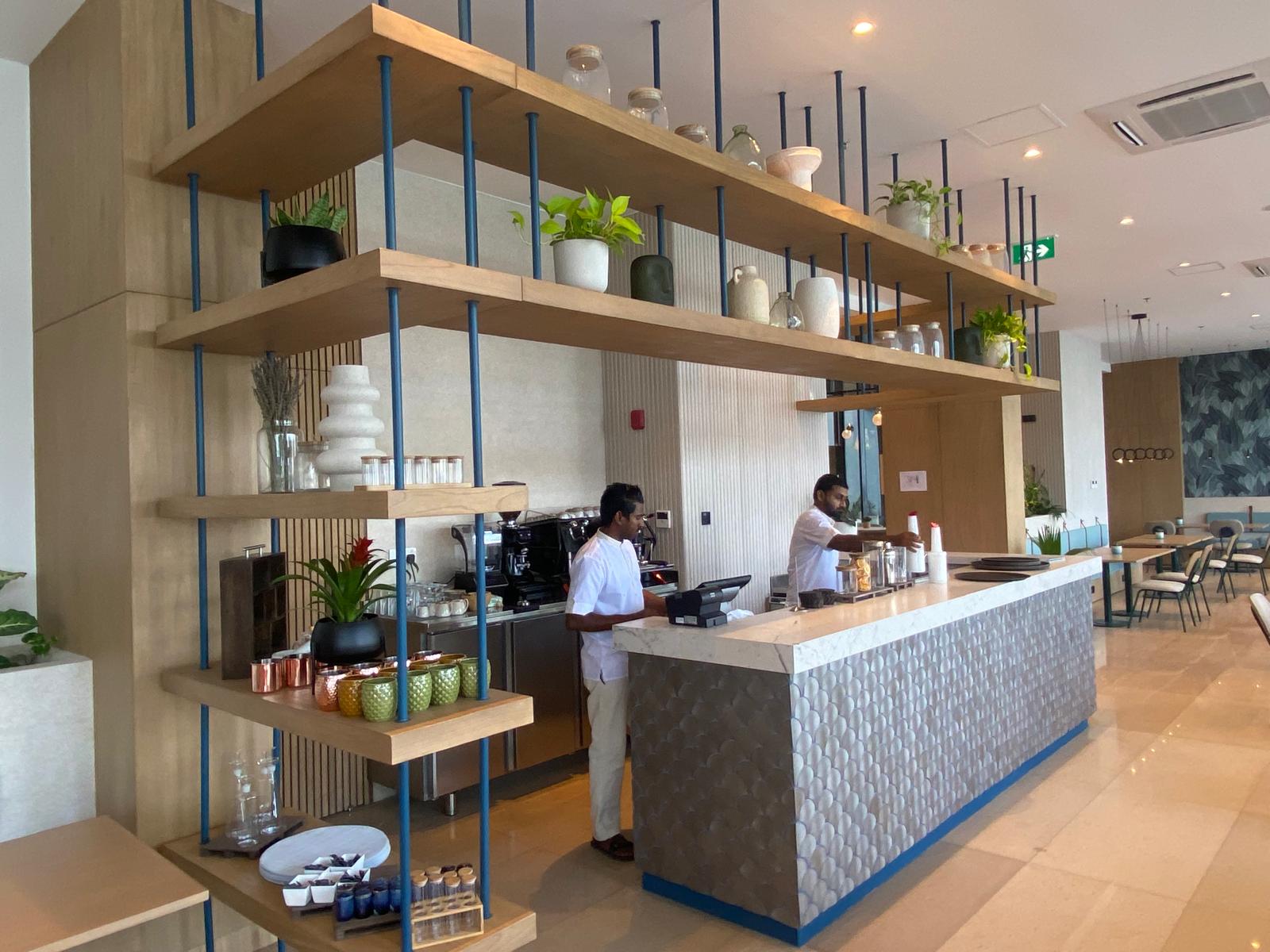 Tabu Design Hospitality Project Barcelo Shelf Cafe