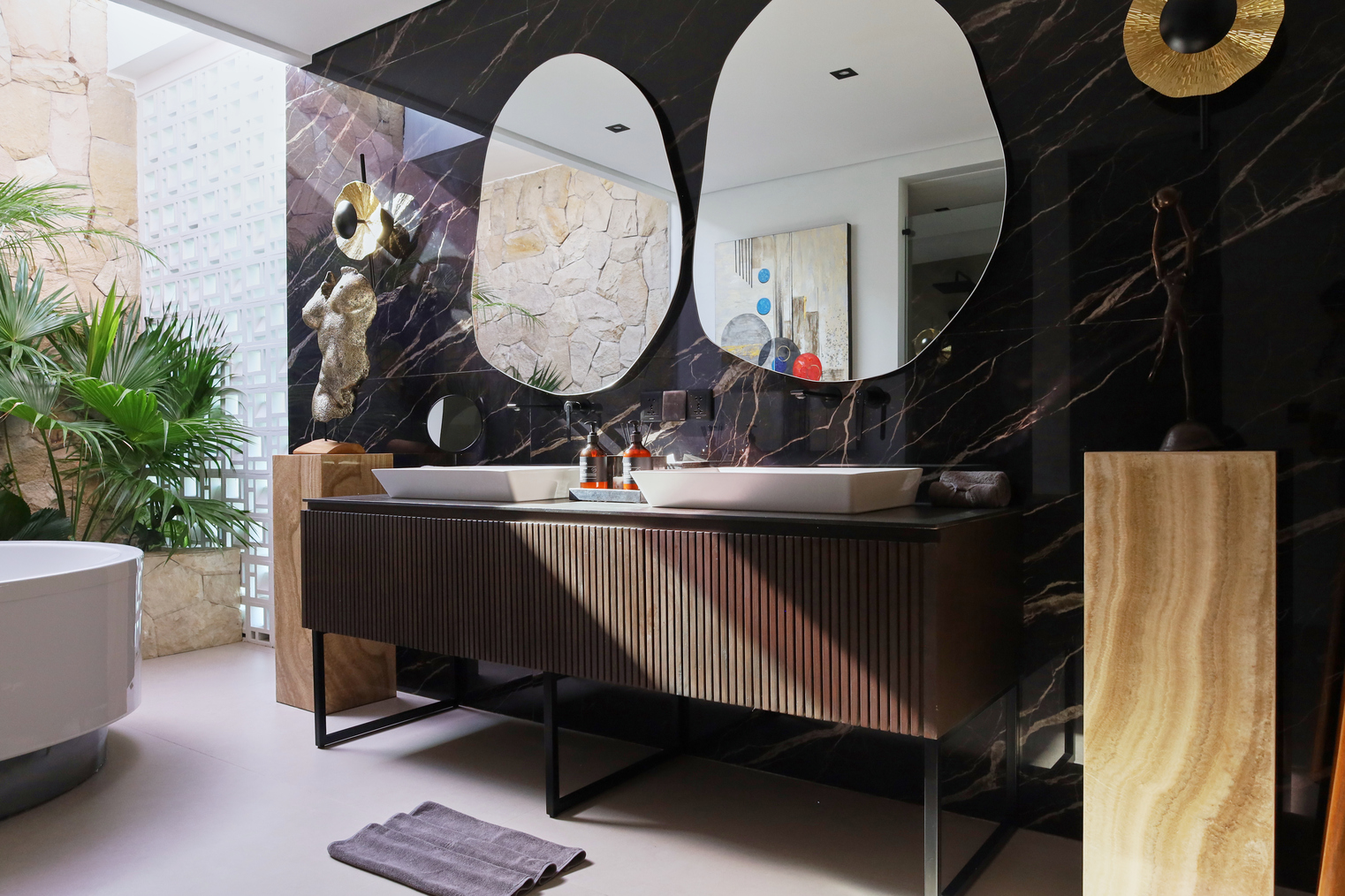 Tabu Project Bathroom Vanity Fixed Furniture Villa Mar