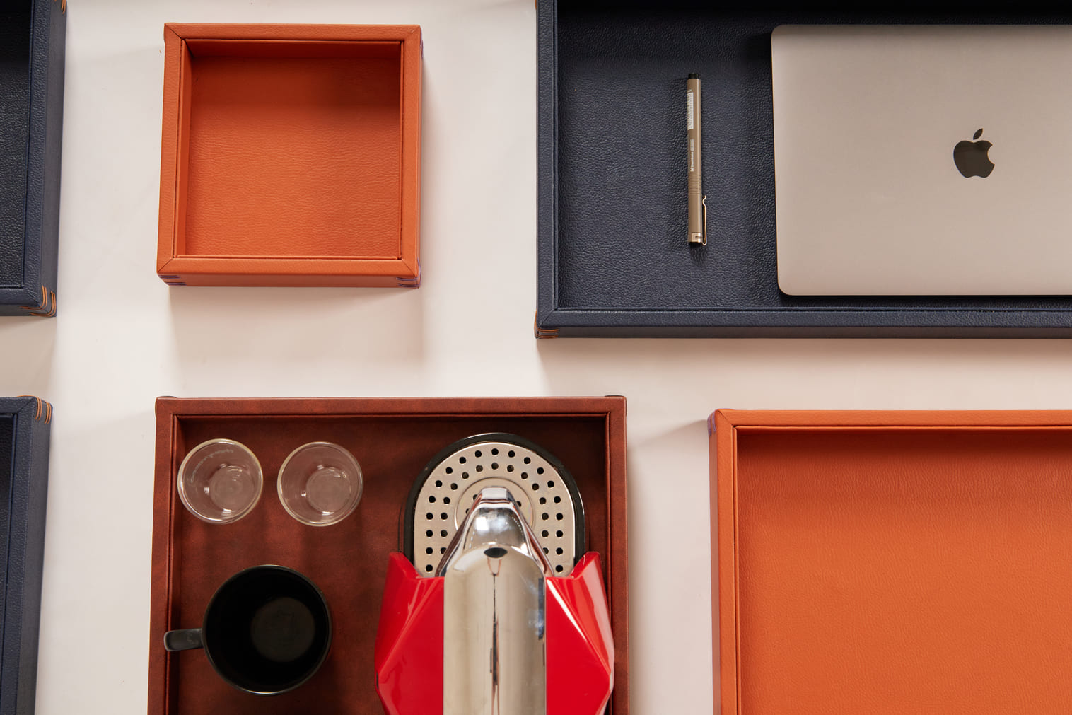 Tabu Design Accessories Trays Leather