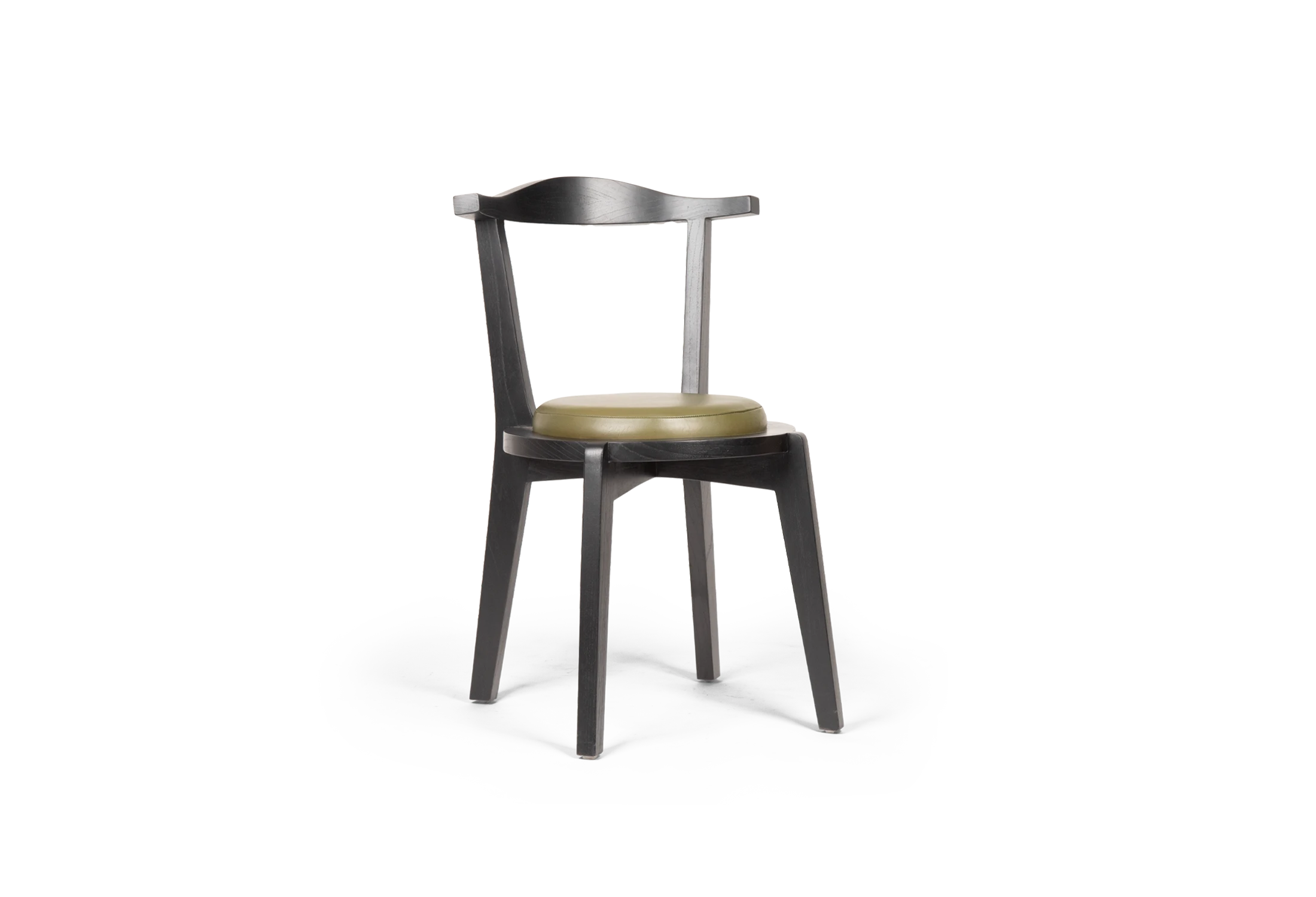 1 Tabu-Design-CH192-T-Chair-Black-Wood-Olive-Green-Leather- (1)