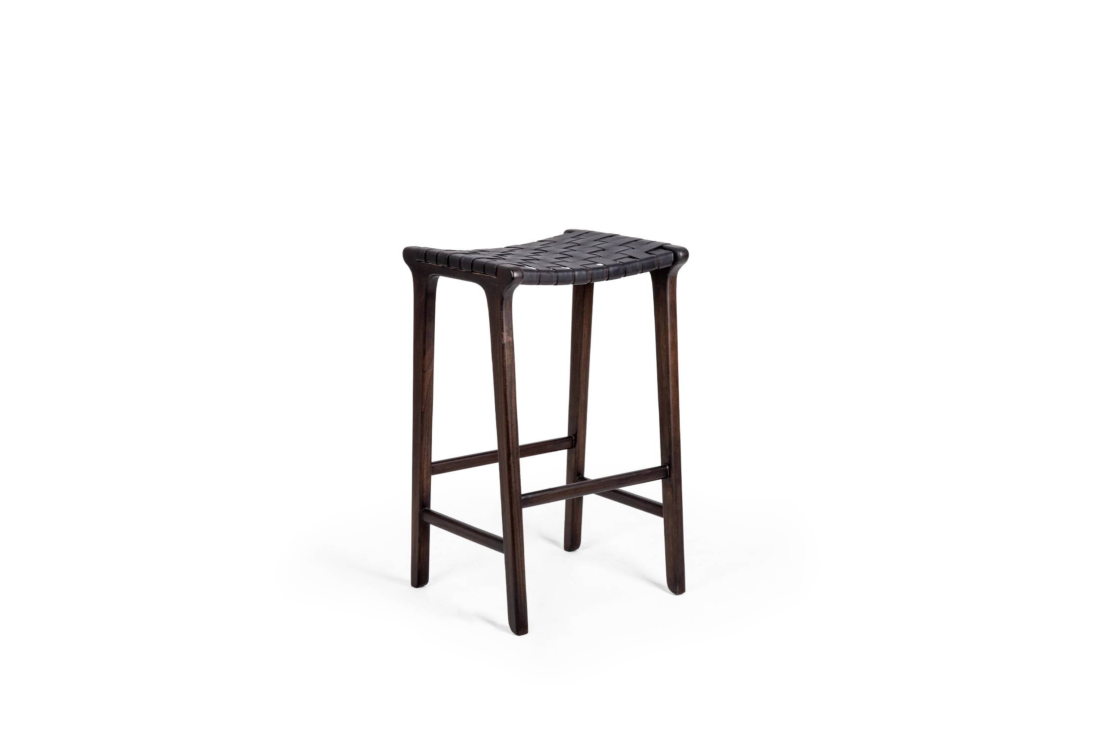 1-Tabu-Design-ST32-Soho-Bar-Stool-Dark-Wood-Black-Leather- (1)