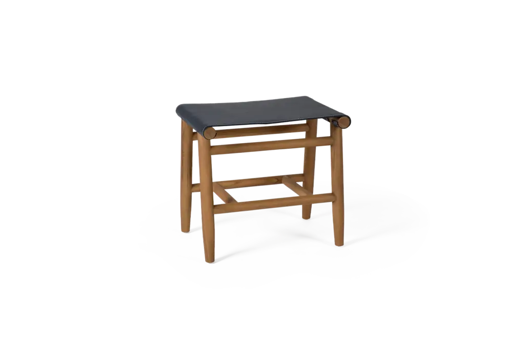 1-Tabu-Design-STL49-Pabs-Low-Stool-Teak-Black-Leather-1