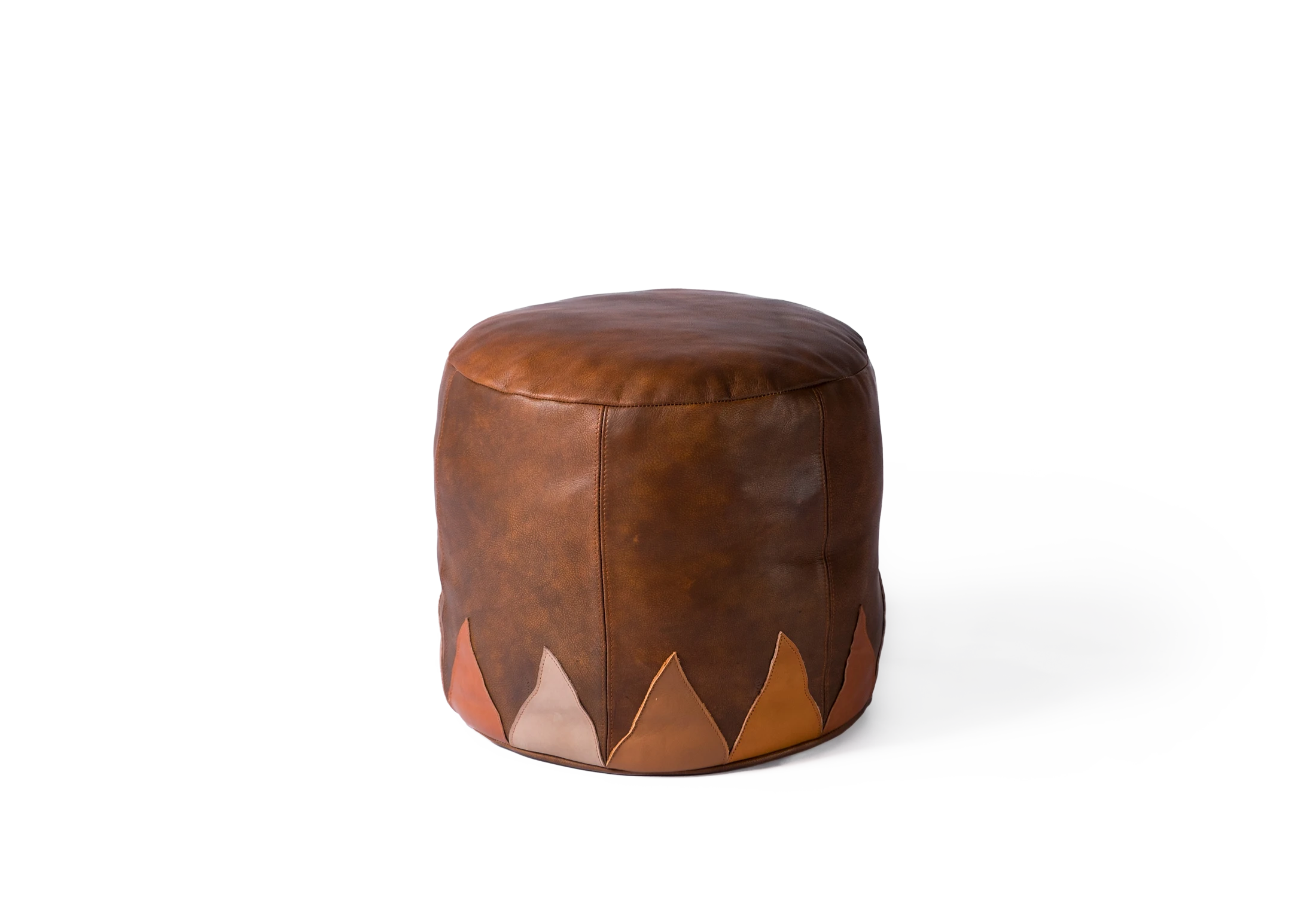 1-Tabu-Design-STL51-Fire-Pouf-Low-Stool-Brown-Leather-1