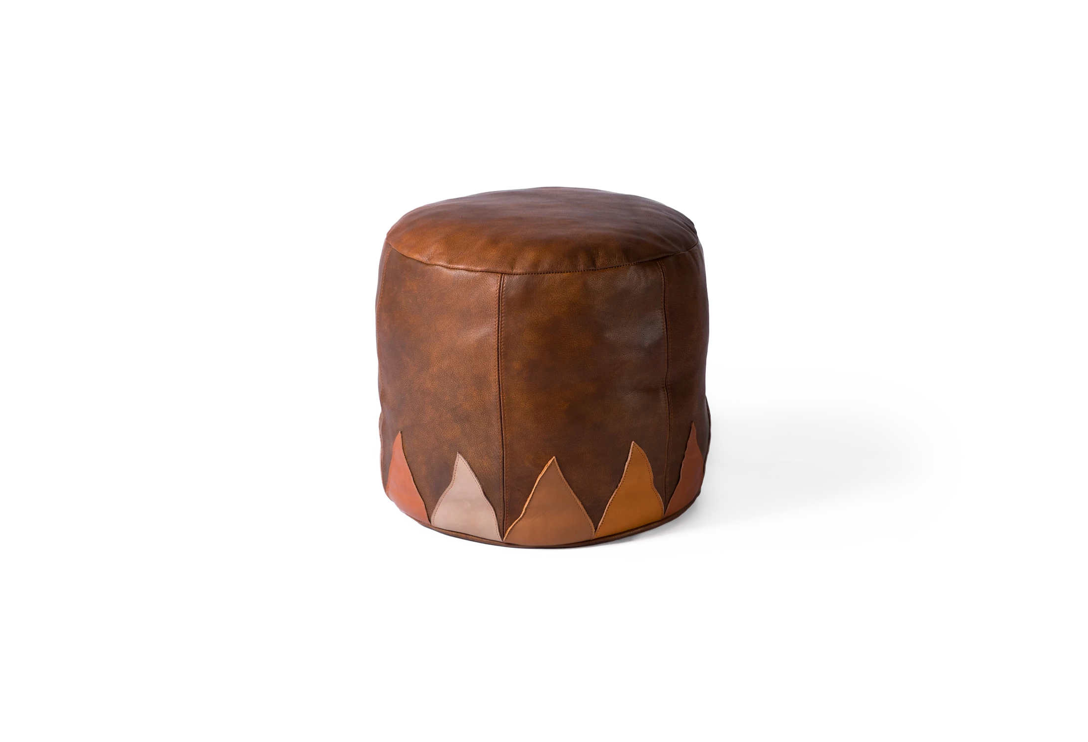 1-Tabu-Design-STL51-Fire-Pouf-Low-Stool-Brown-Leather-1