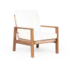 ICON BAY Lounge Chair - White Cushion