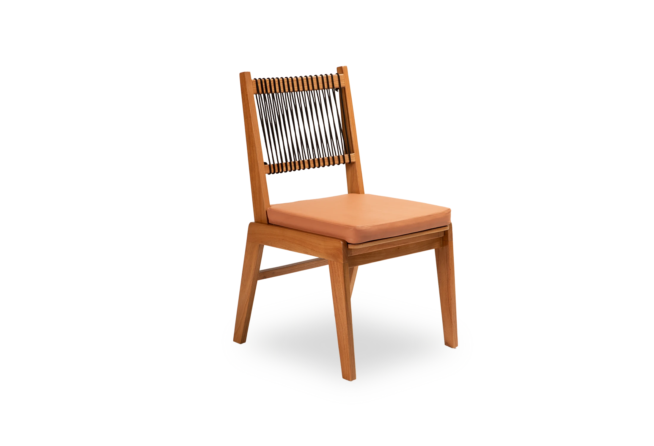 2-Tabu-Design-CH142-AK Chair-Teak-Brown-leather-1