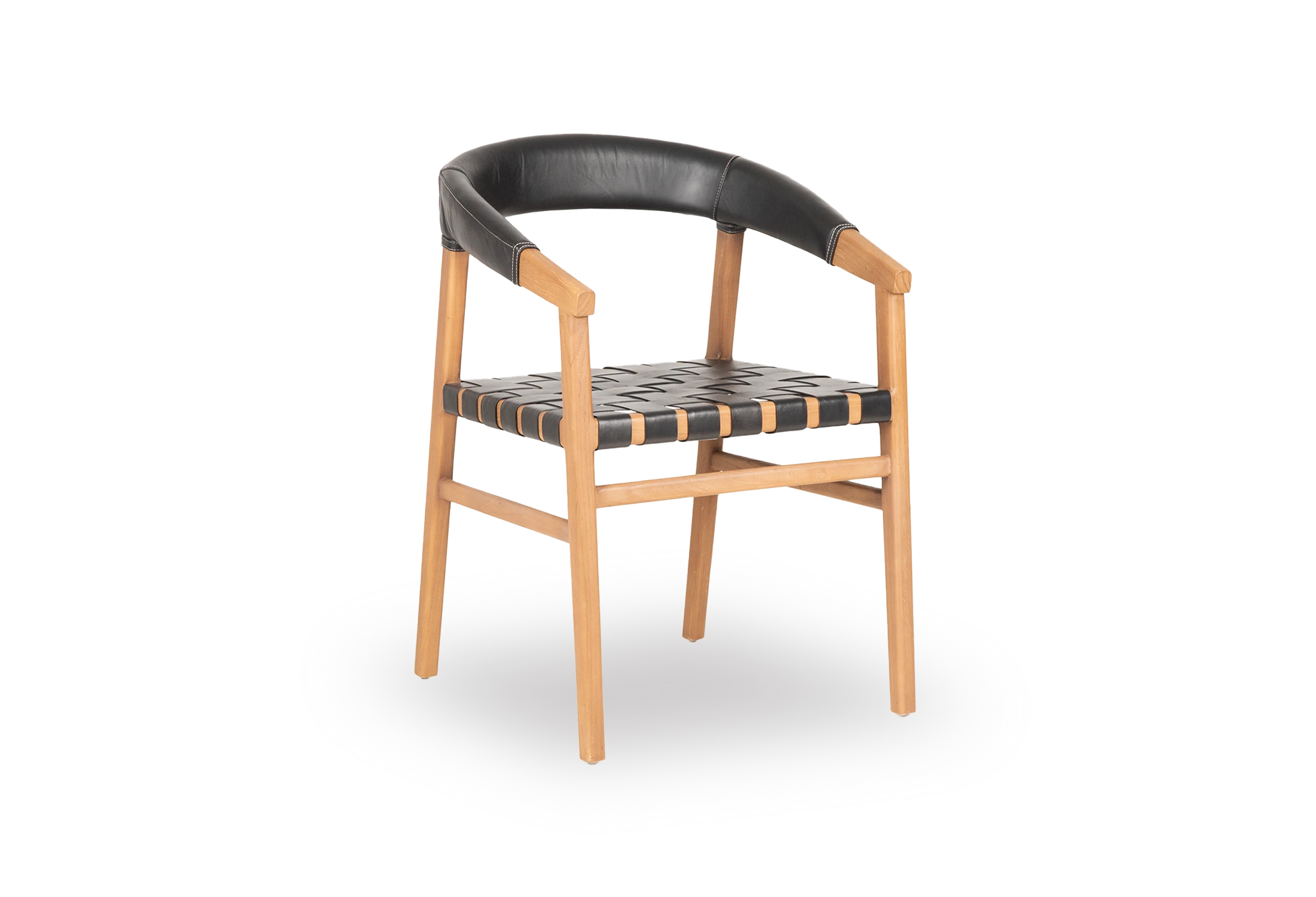 3-Tabu-Design-CH47L-OSCAR-Chair-Wood-Black-Woven-Leather-backrest-1