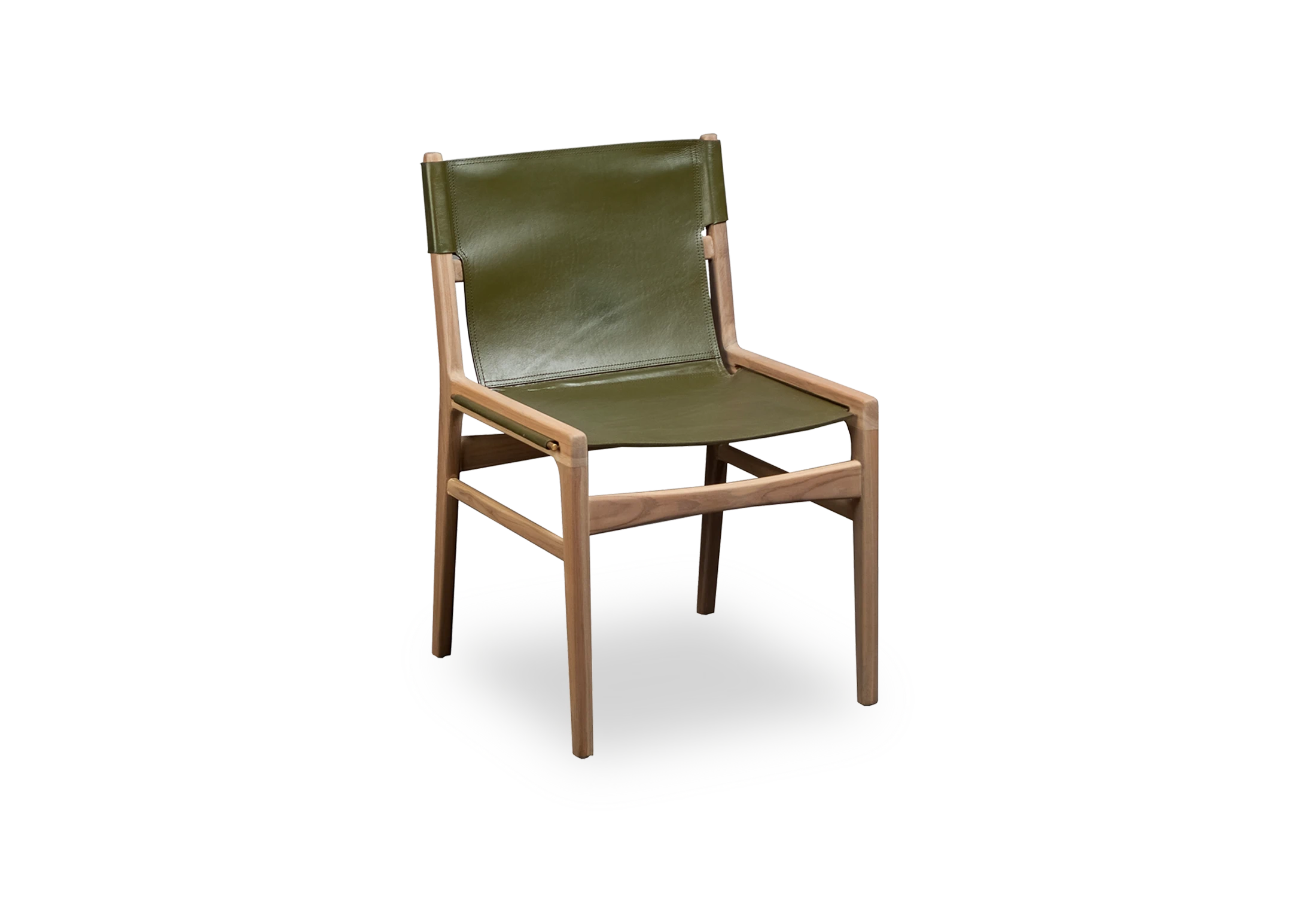 4-Tabu-Design-CH85-TOKYO-Chair-Teak-Olive-Green-Leather-1