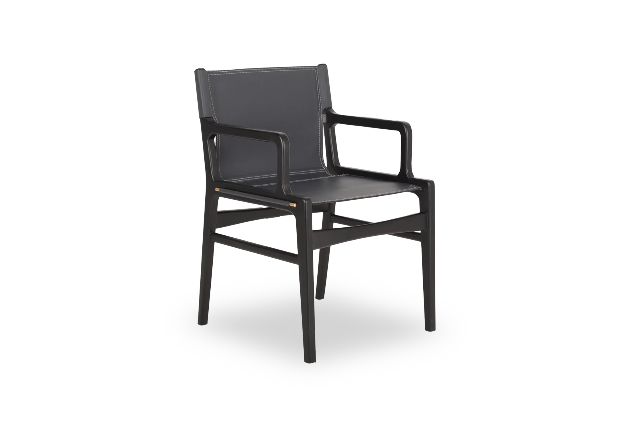 5-Tabu-Design-CH85-TOKYO-Armchair-Black-Teak-Black-Leather-1