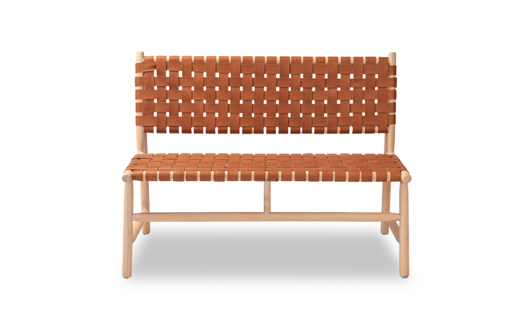Tabu-Design-BEN28-SOHO-Bench-Backrest-teak-woven-leather-1