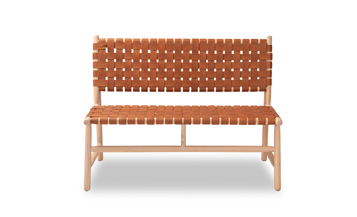 Tabu-Design-BEN28-SOHO-Bench-Backrest-teak-woven-leather-1
