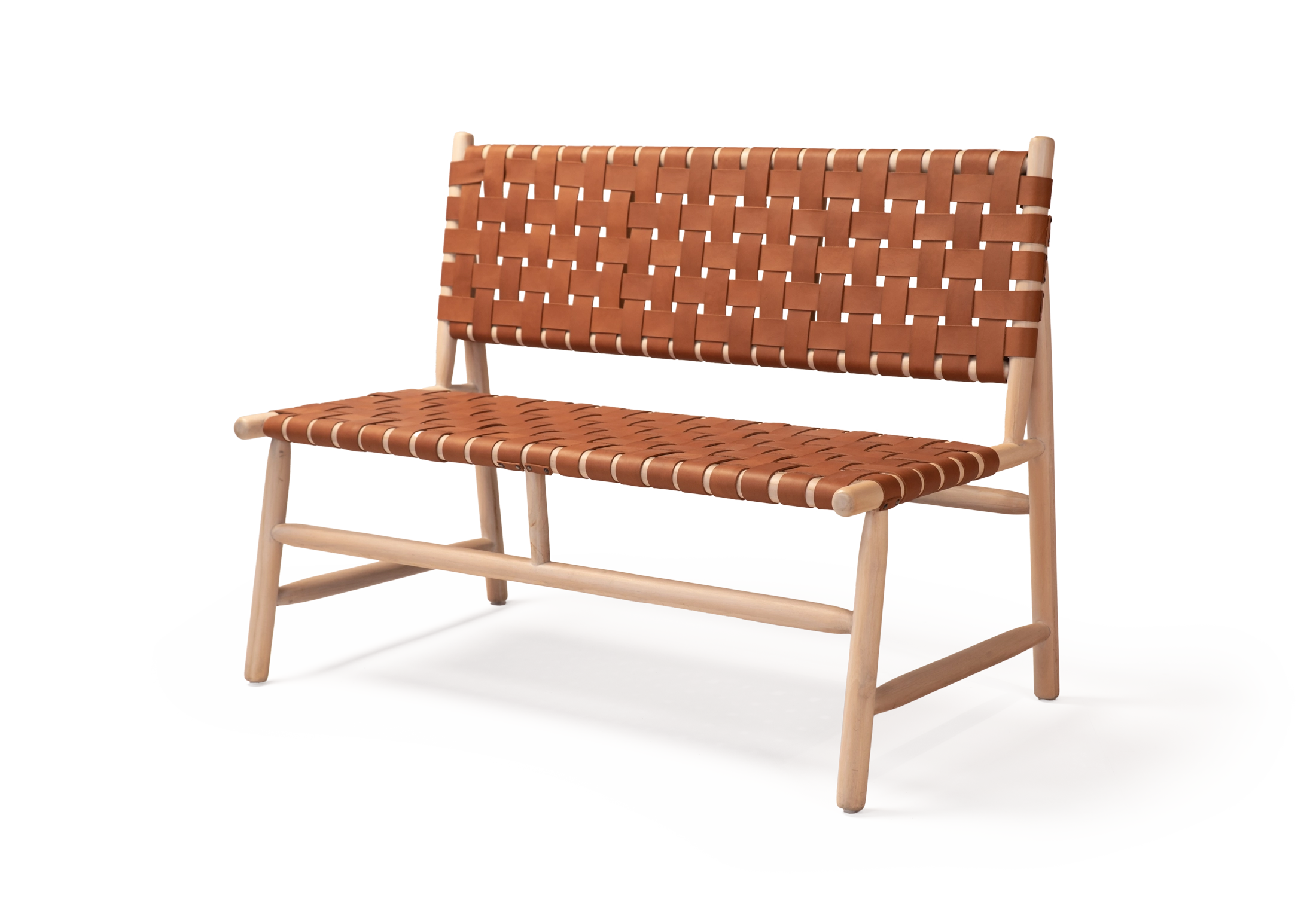 Tabu-Design-BEN28-SOHO-Bench-Backrest-teak-woven-leather-2