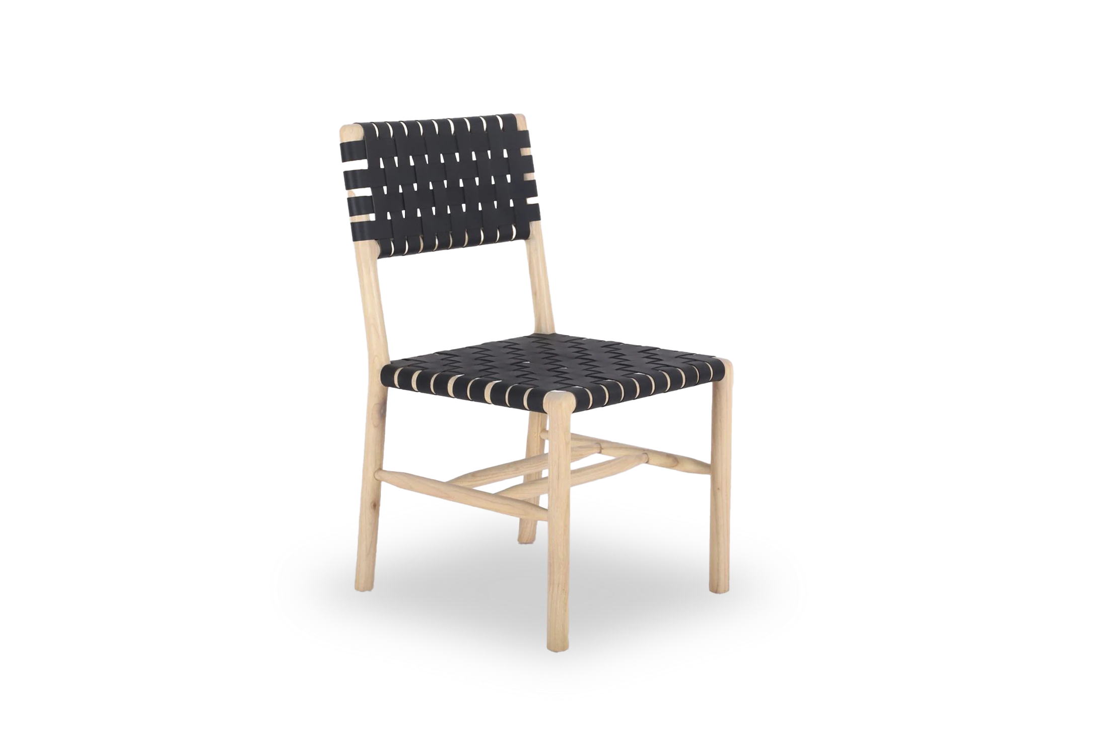 Tabu-Design-CH120-MAYA-Chair-Teak-Black-Woven-Leather-1