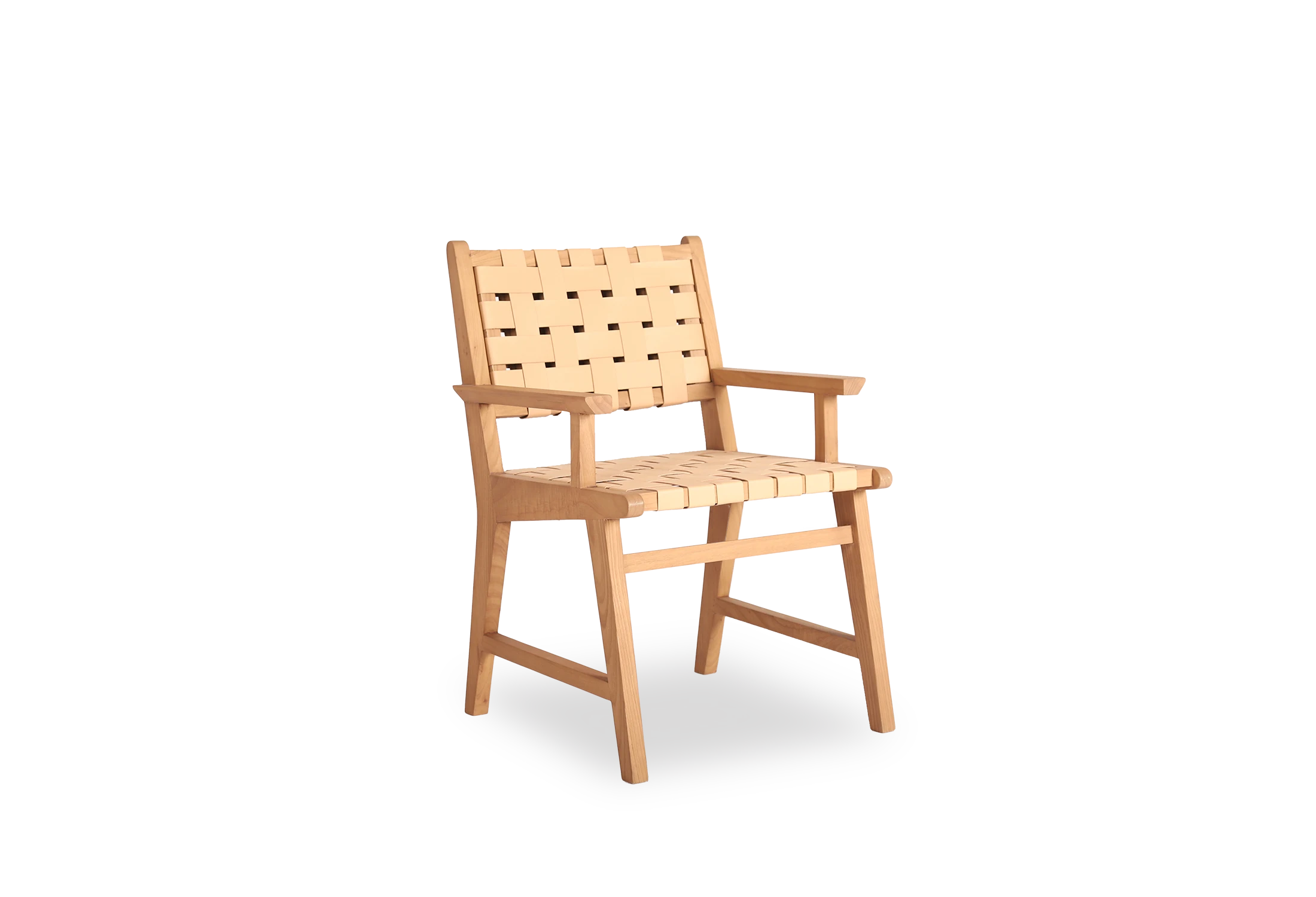 Tabu-Design-CH126A-ZAK-Armchair-wood-Ivory-Leather-1