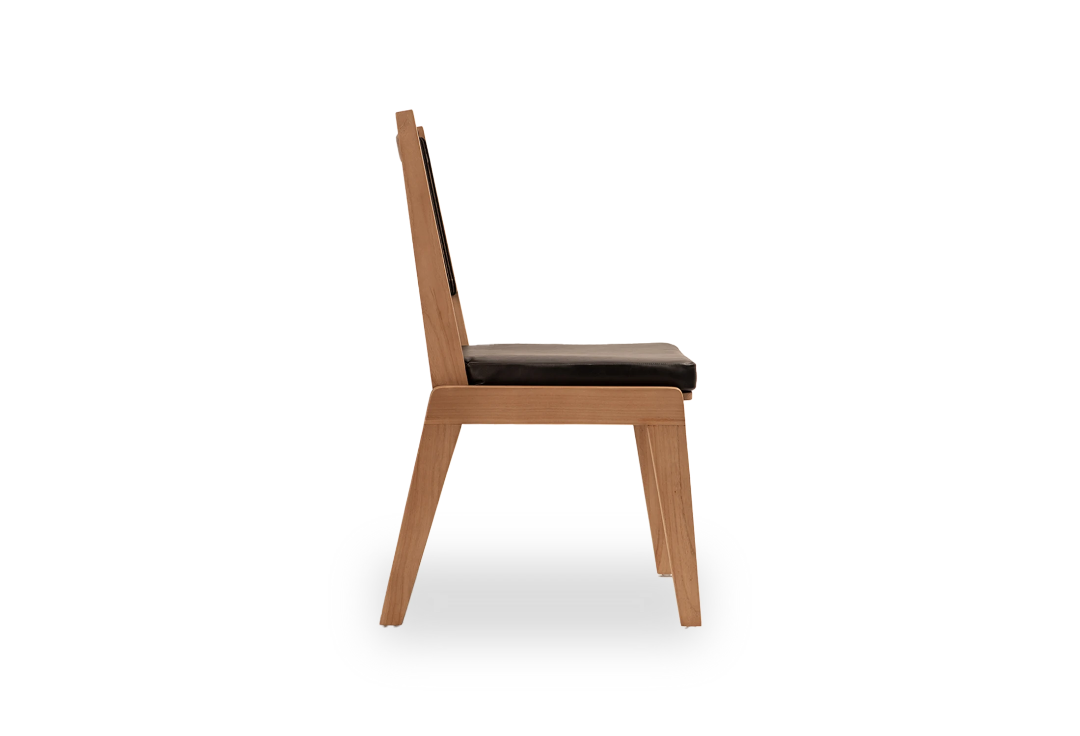 Tabu-Design-CH142-AK Chair-Teak-Black-leather-2
