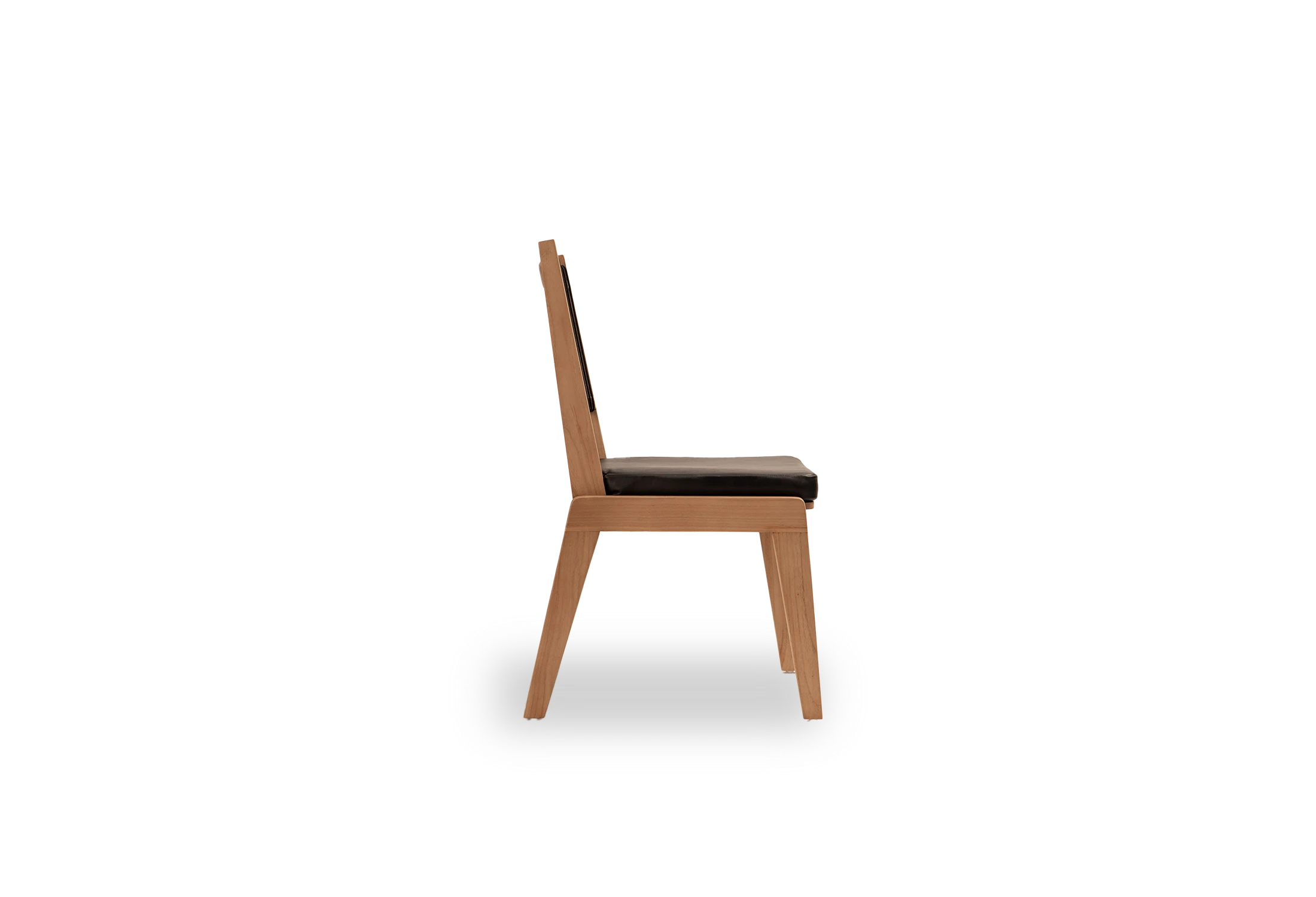 Tabu-Design-CH142-AK Chair-Teak-Black-leather-2