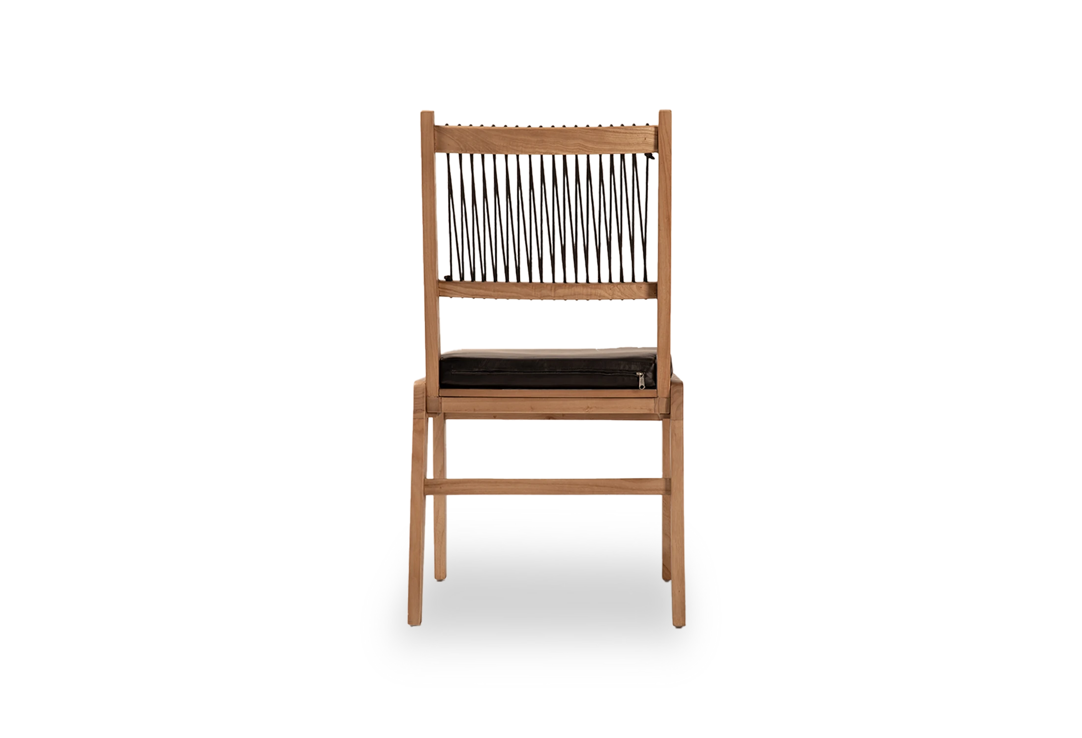 Tabu-Design-CH142-AK Chair-Teak-Black-leather-3