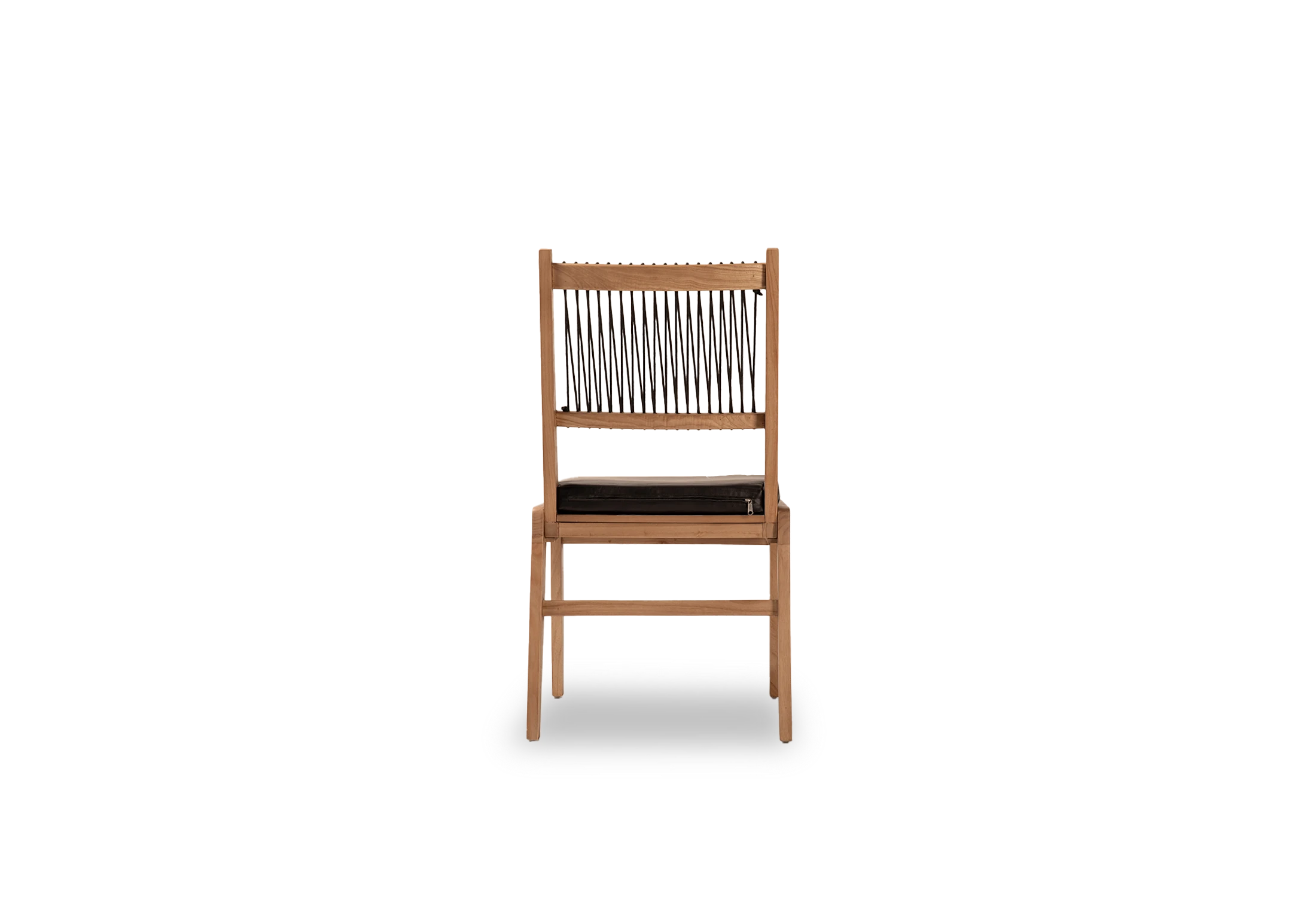 Tabu-Design-CH142-AK Chair-Teak-Black-leather-3