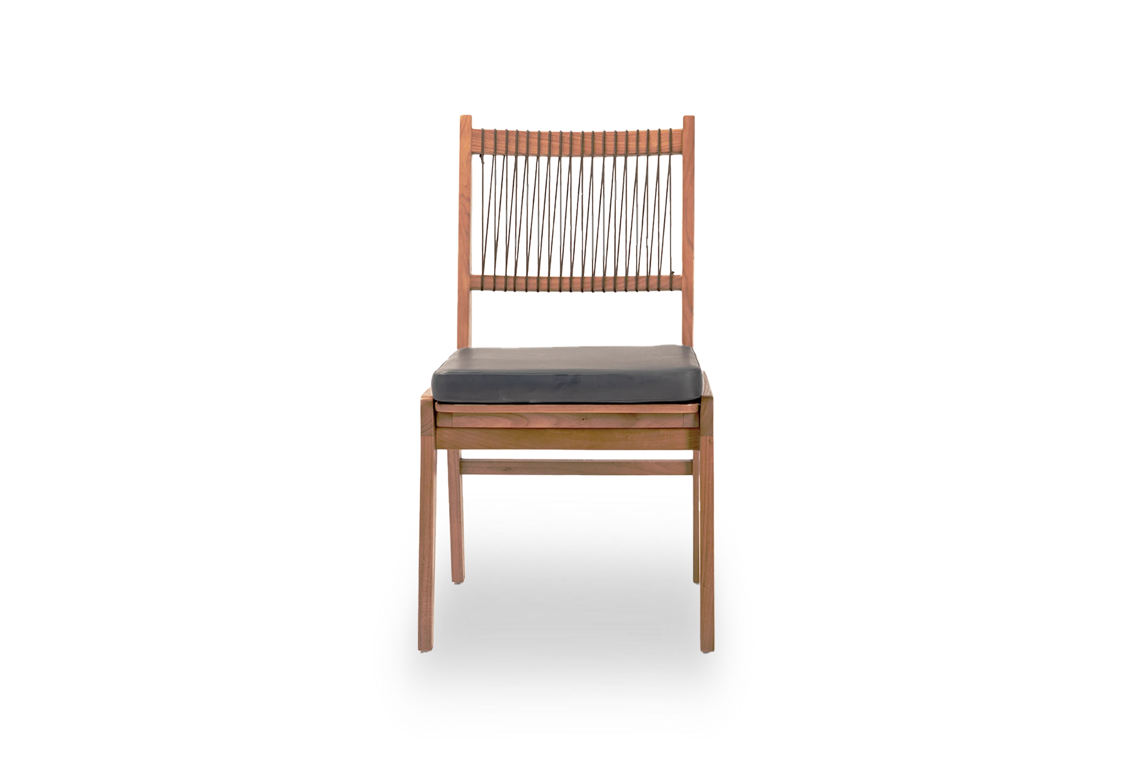 Tabu-Design-CH142-AK Chair-Teak-Black-leather-4