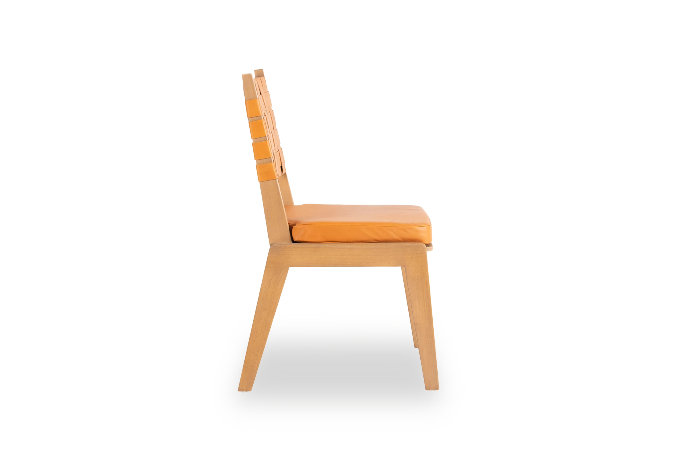 Tabu-Design-CH142-AK Chair-Teak-Brown-woven-leather-2