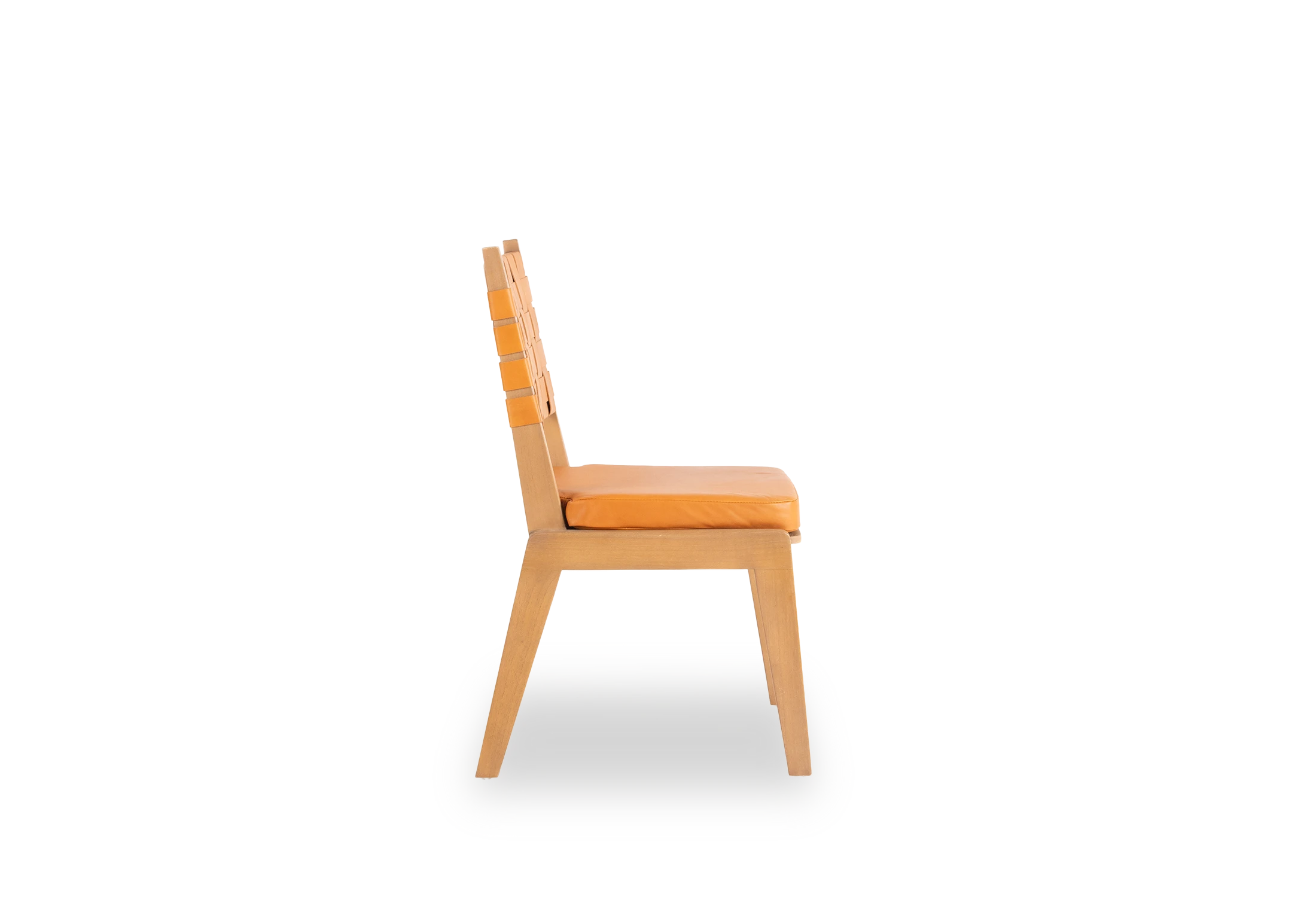 Tabu-Design-CH142-AK Chair-Teak-Brown-woven-leather-2