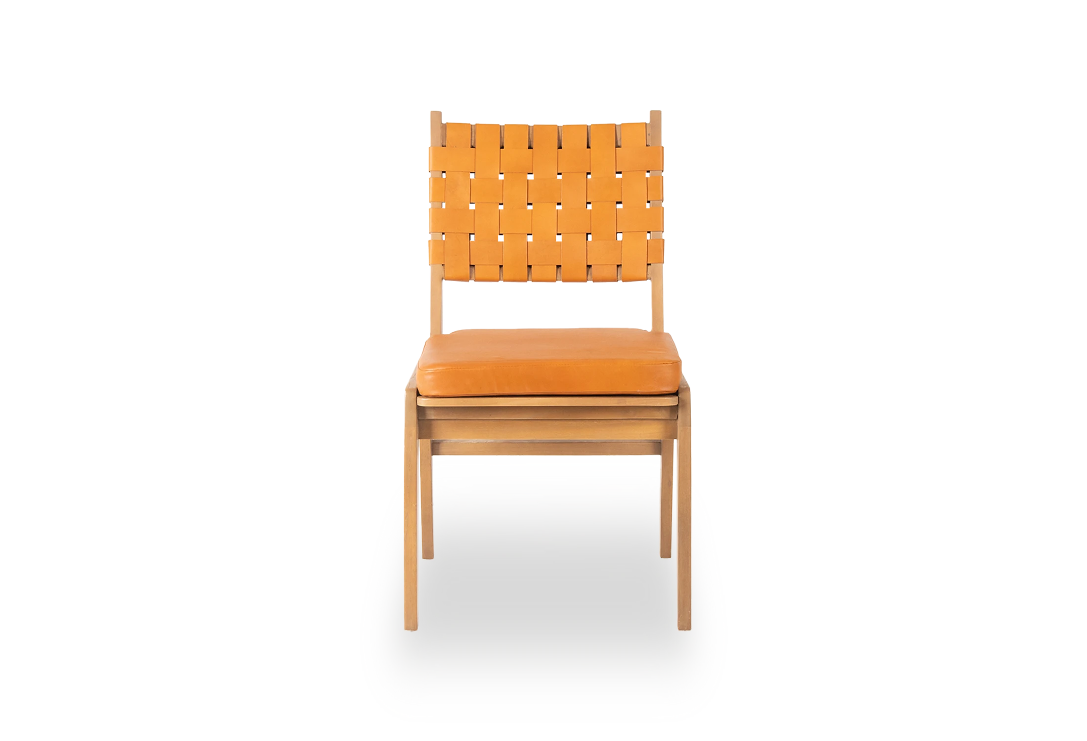 Tabu-Design-CH142-AK Chair-Teak-Brown-woven-leather-3