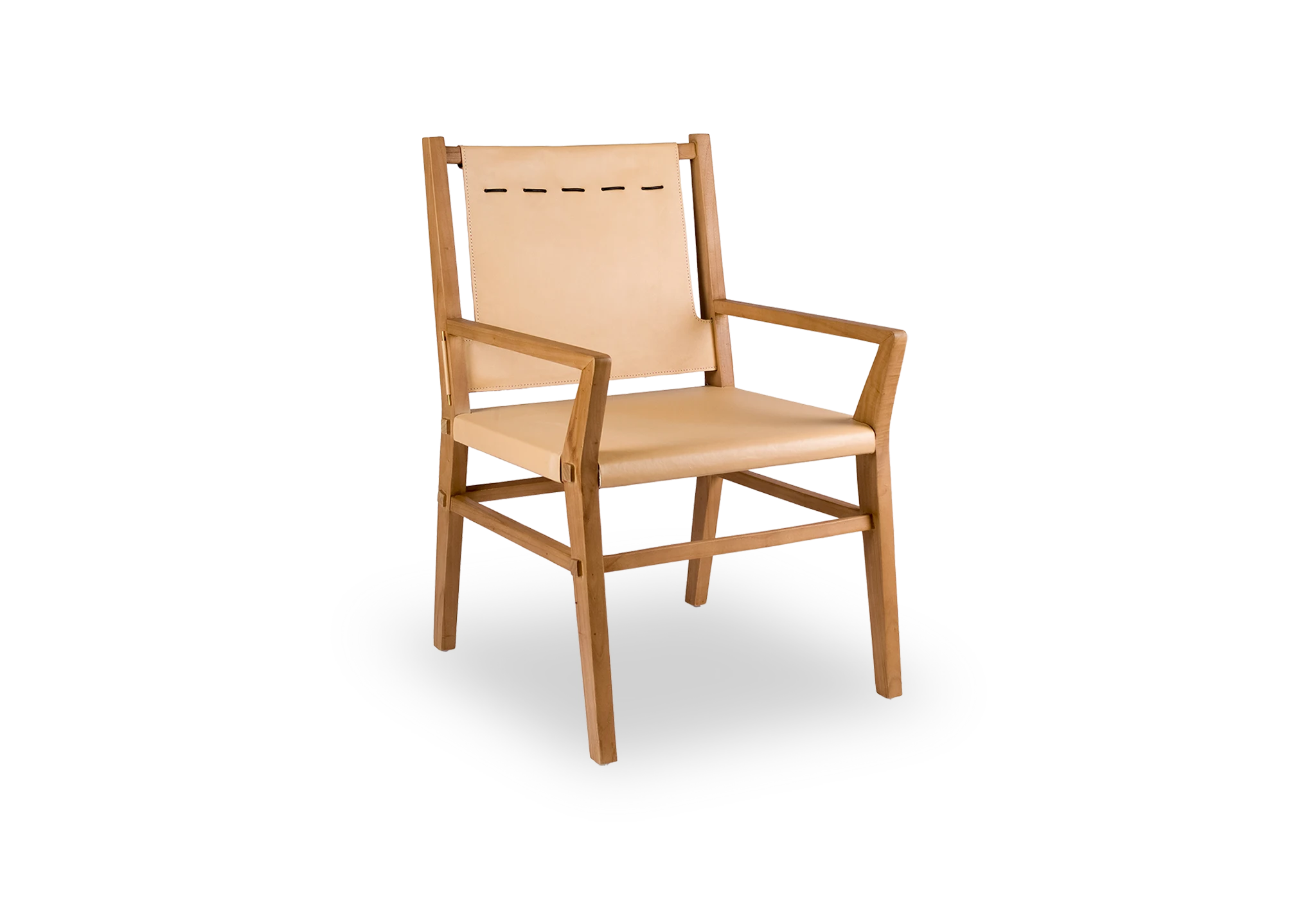 Tabu-Design-CH150-Marseille-Armchair-Wood-Sand-Leather-1