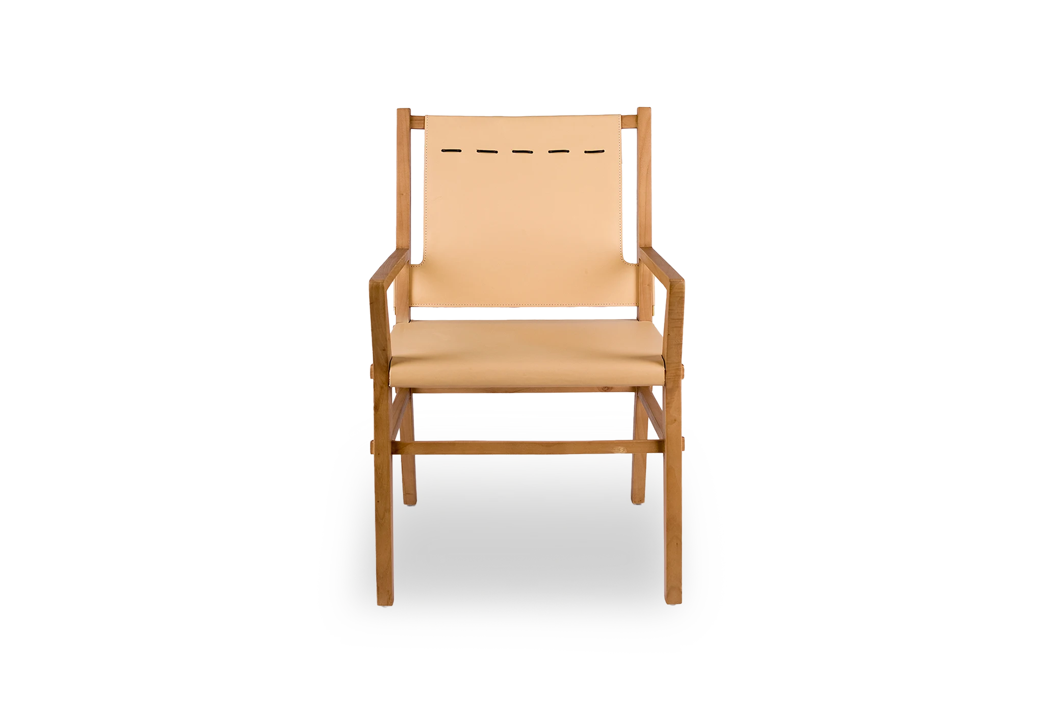 Tabu-Design-CH150-Marseille-Armchair-Wood-Sand-Leather-4