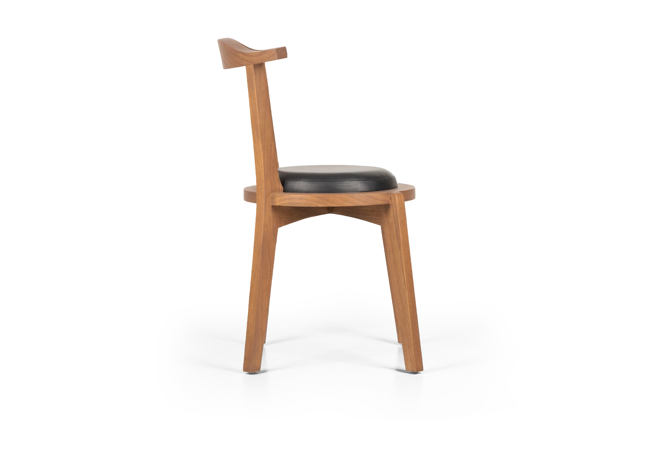 Tabu-Design-CH192-T-Chair-Wood-Black Leather-2