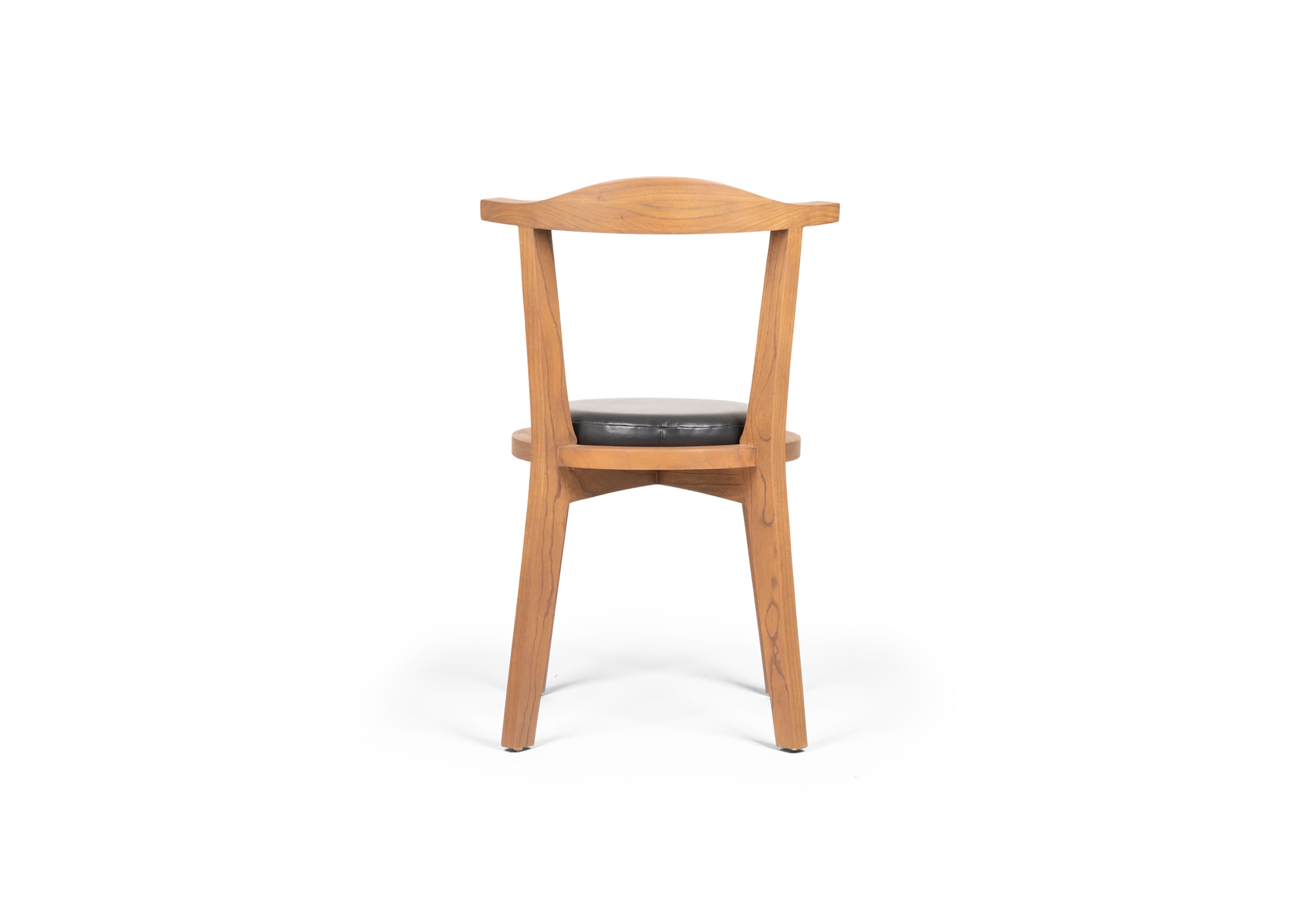 Tabu-Design-CH192-T-Chair-Wood-Black Leather-3