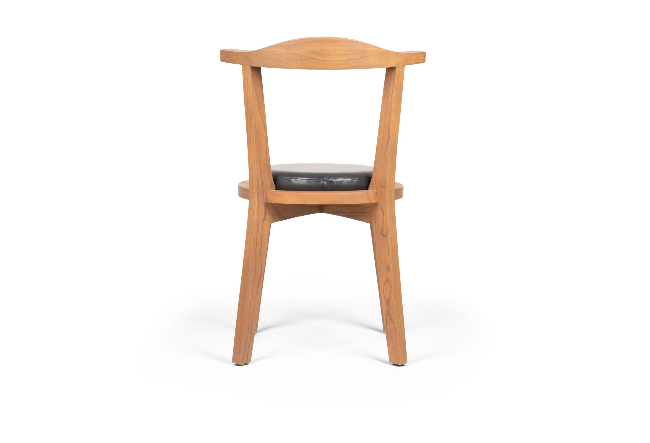 Tabu-Design-CH192-T-Chair-Wood-Black Leather-3