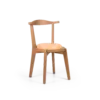 T CHAIR - Wood Cream Leather