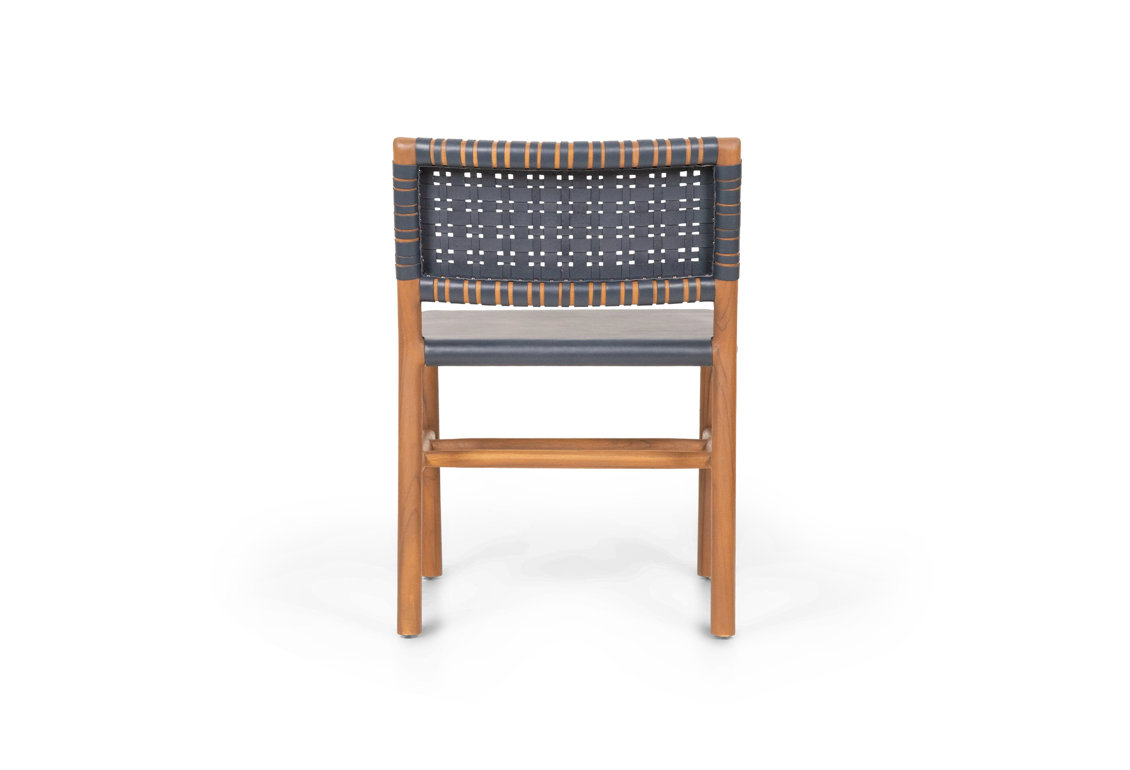 Tabu-Design-CH204-MAYA-Chair-Low-Backrest-Teak-Petrol-Blue-Leather- (3)