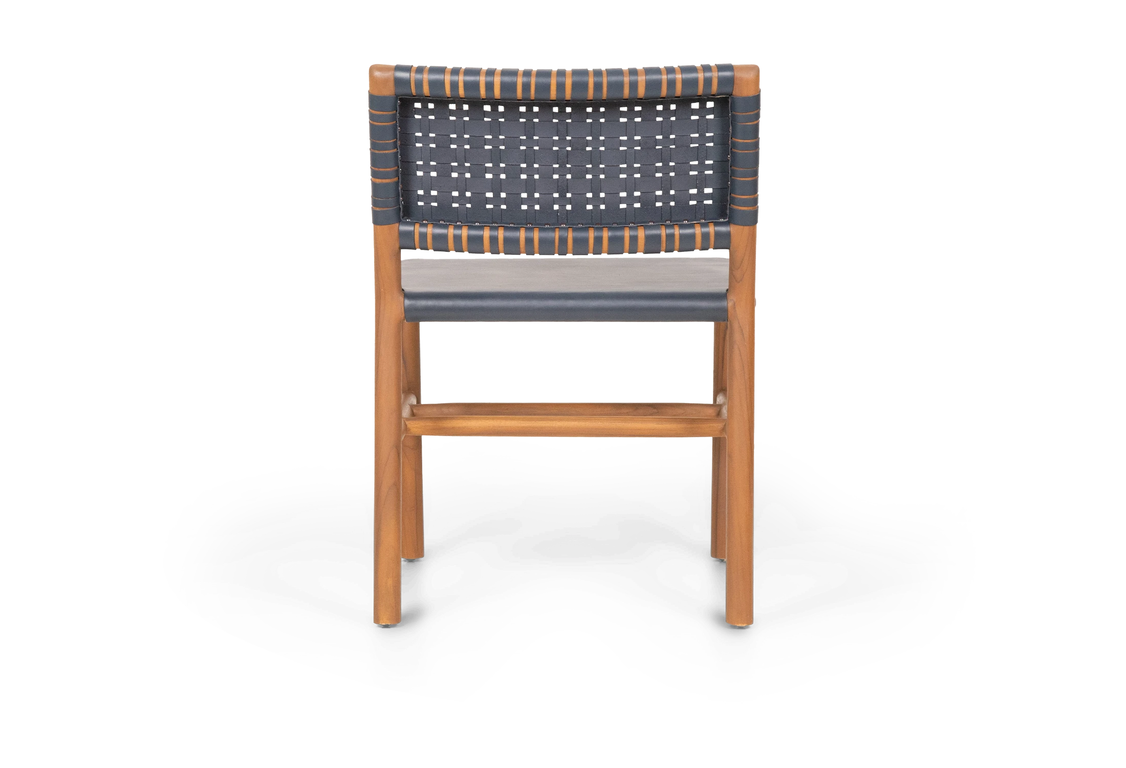 Tabu-Design-CH204-MAYA-Chair-Low-Backrest-Teak-Petrol-Blue-Leather-3