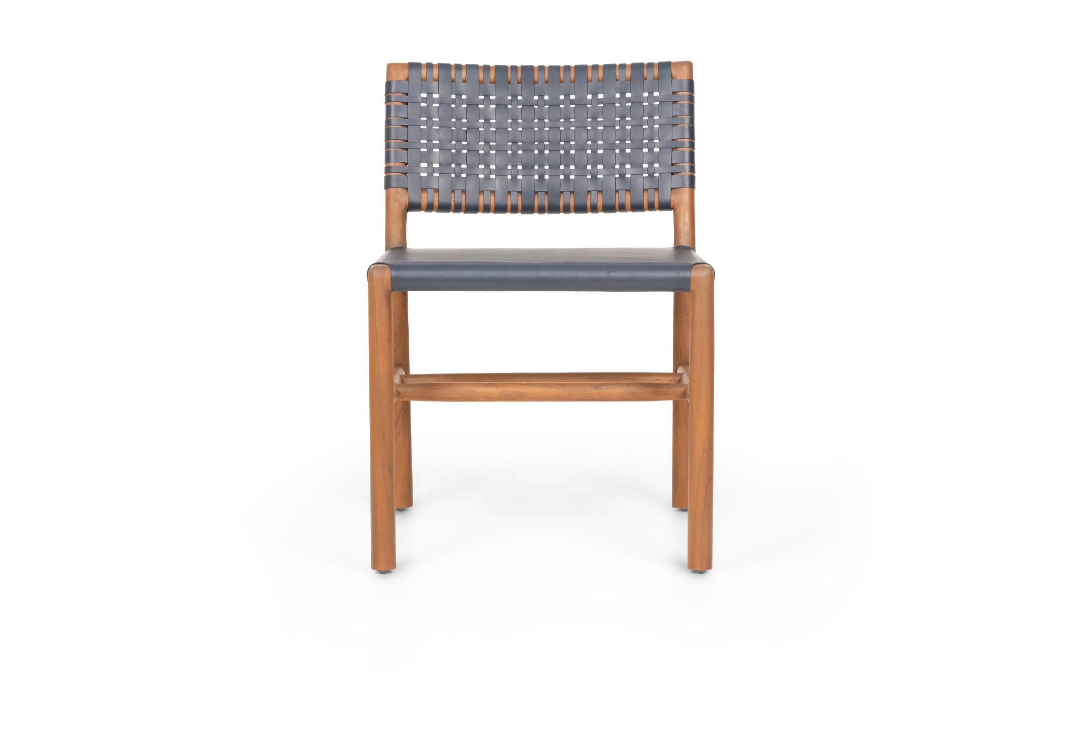 Tabu-Design-CH204-MAYA-Chair-Low-Backrest-Teak-Petrol-Blue-Leather-4