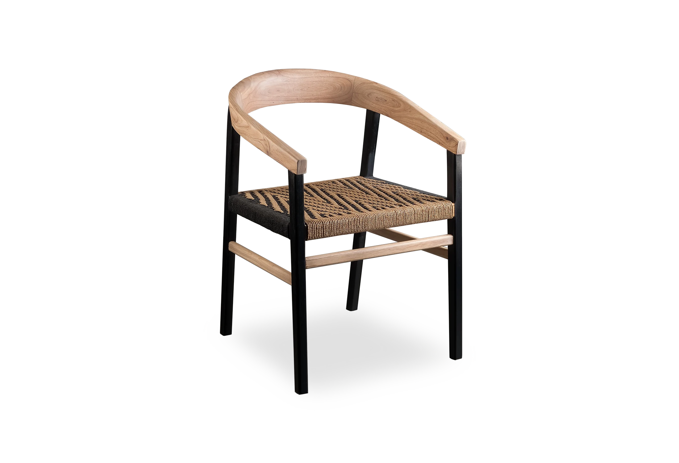 Tabu-Design-CH47-Loom-OSCAR-Chair-Black-Teak-1