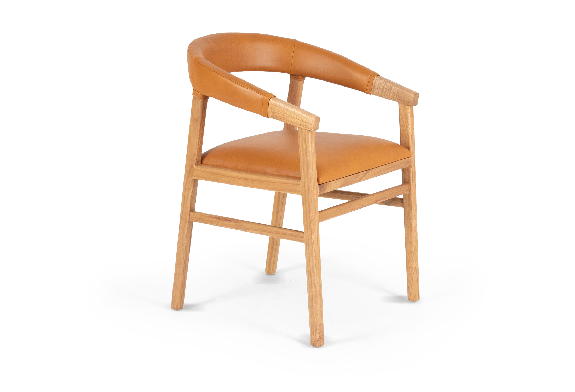 Tabu-Design-CH47-OSCAR-Chair-Wood-Brown-Leather-cushion-1