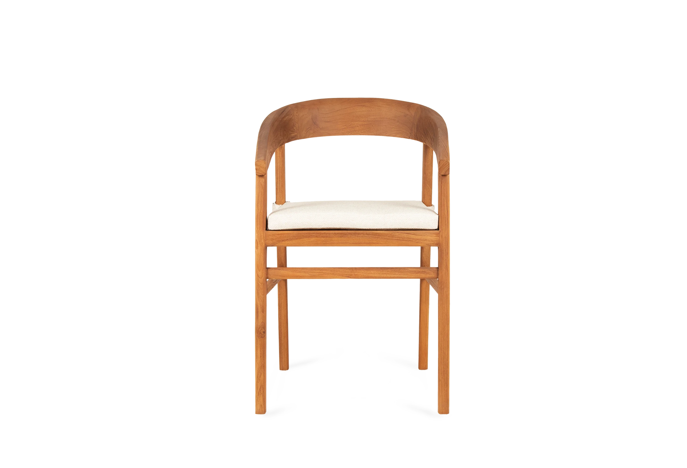Tabu-Design-CH47A-OSCAR-Chair-Teak-White-cushion-Front