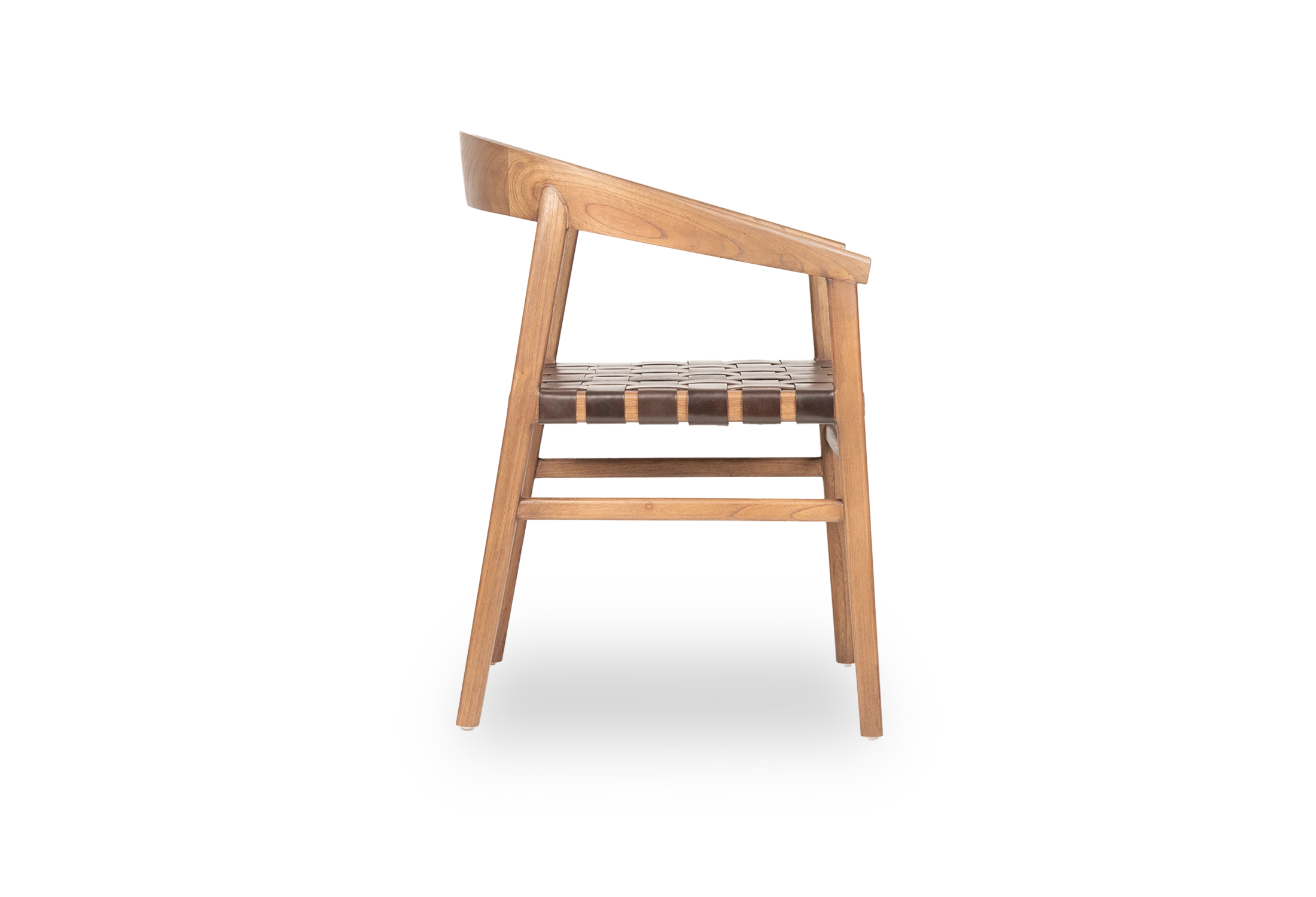 Tabu-Design-CH47L-OSCAR-Chair-Wood-Brown-Woven-Leather-Side