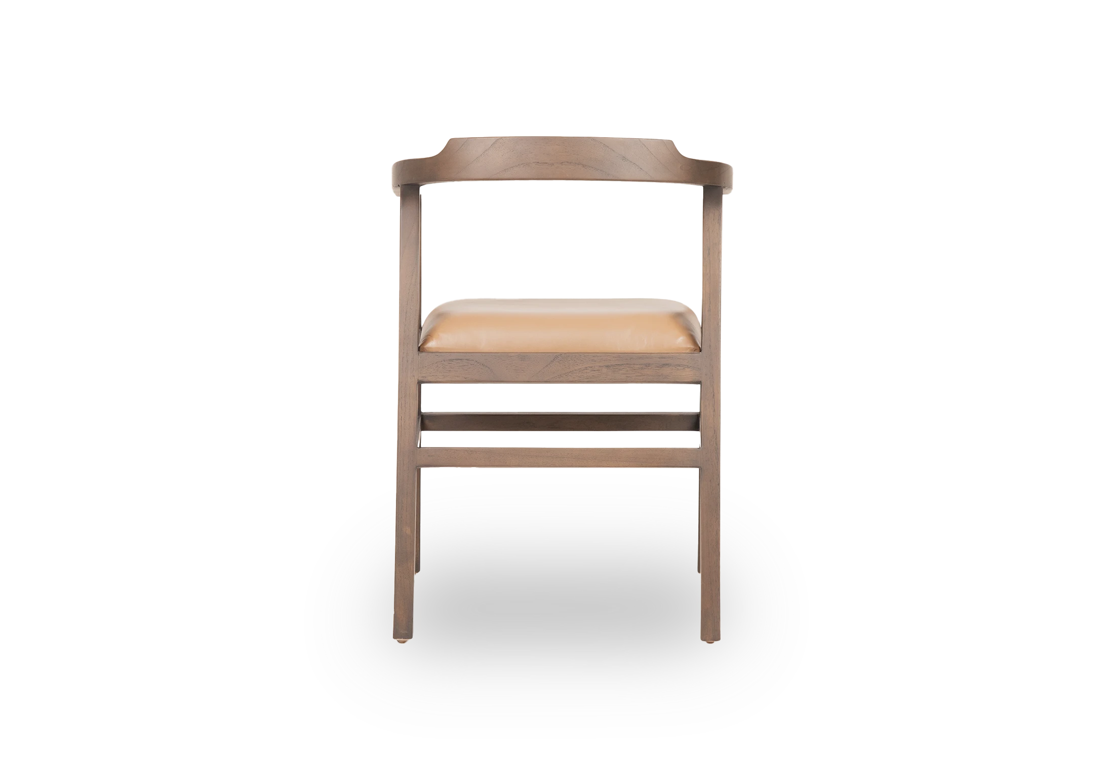 Tabu-Design-CH88-NAGA-Armchair-Grey-Wood-Beige-Leather-3