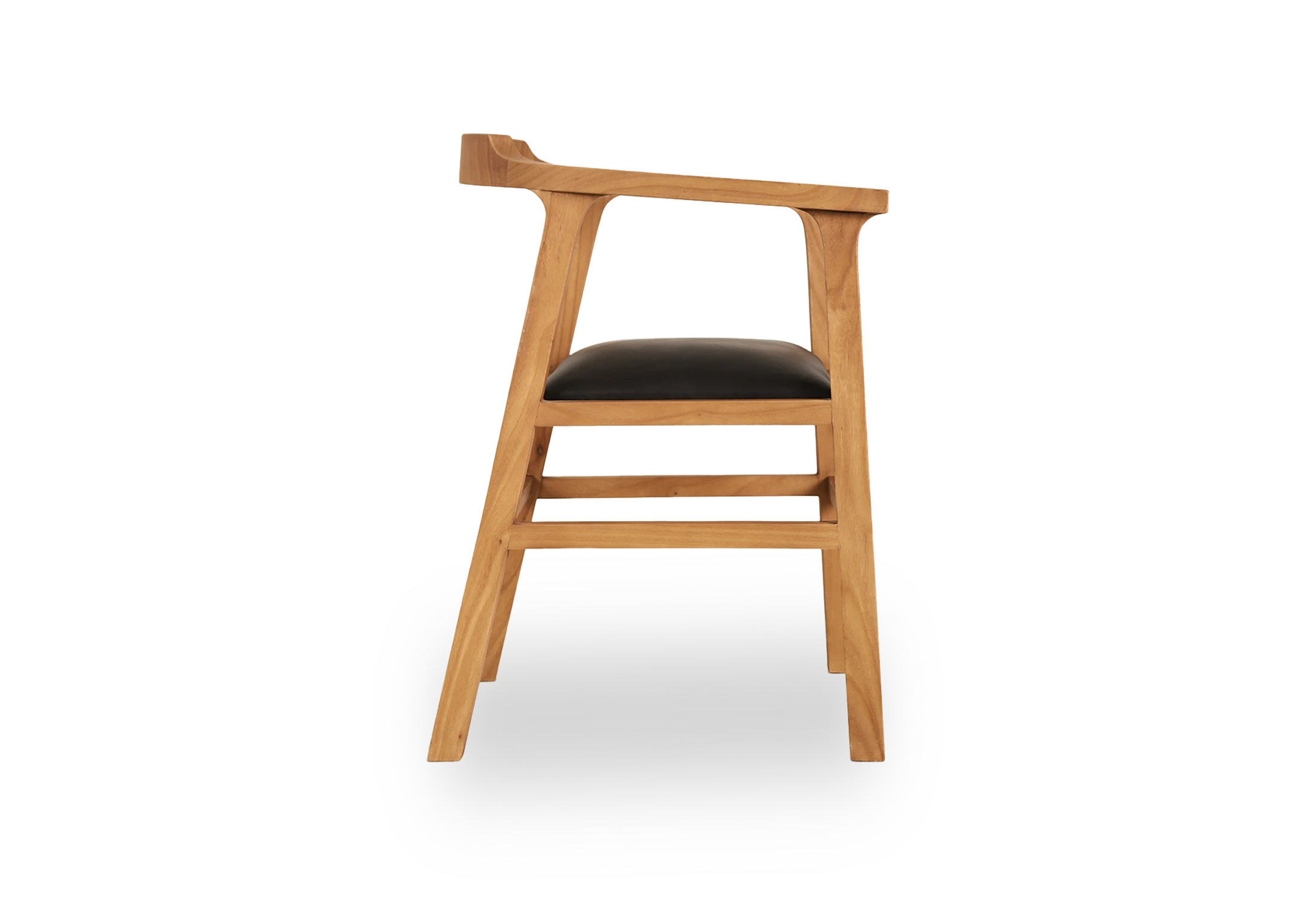 Tabu-Design-CH88-NAGA-Armchair-Wood-Black-Leather-2