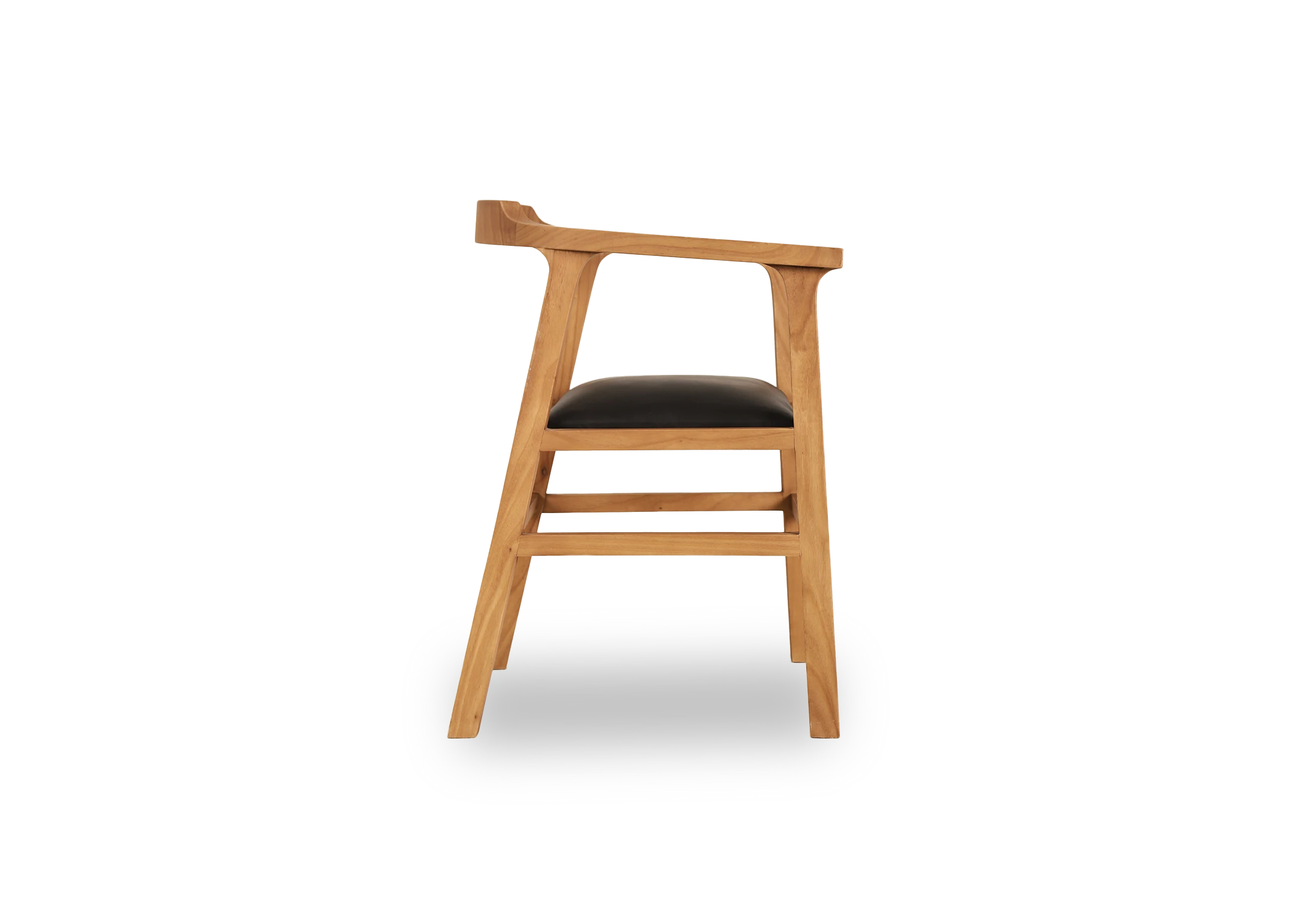 Tabu-Design-CH88-NAGA-Armchair-Wood-Black-Leather-2