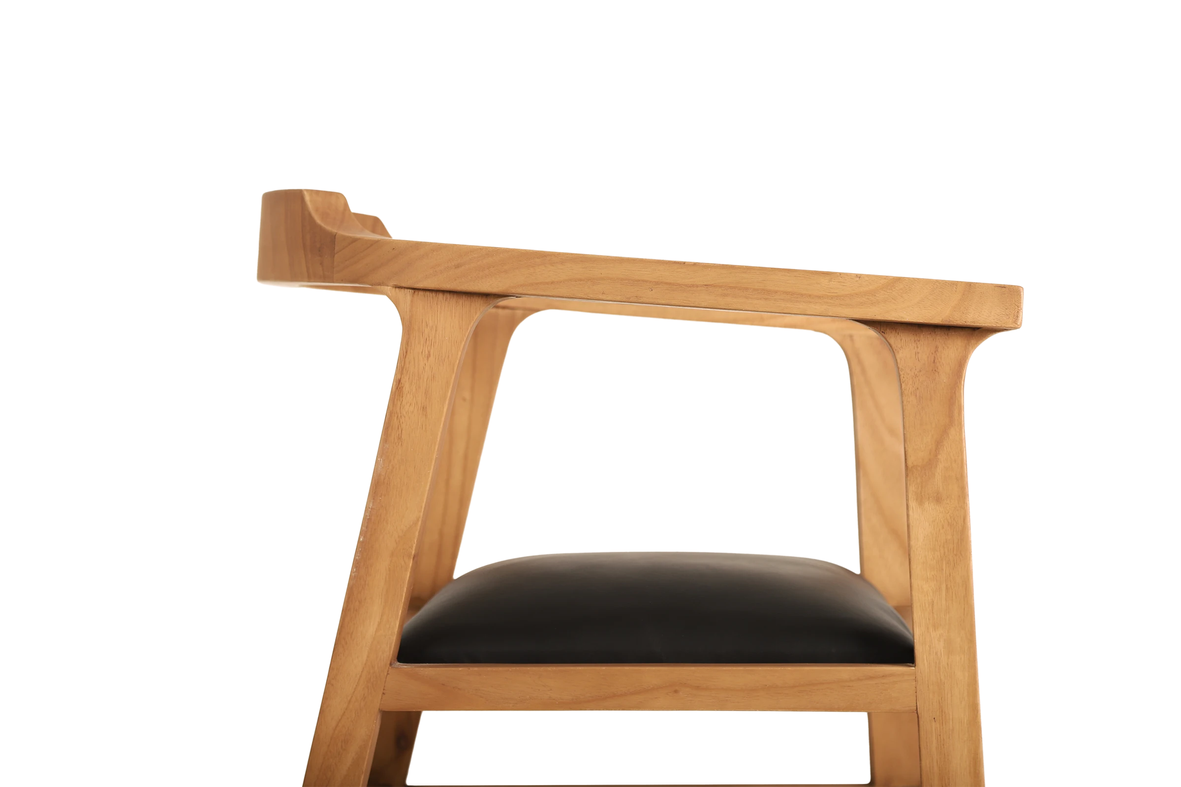 Tabu-Design-CH88-NAGA-Armchair-Wood-Black-Leather-3