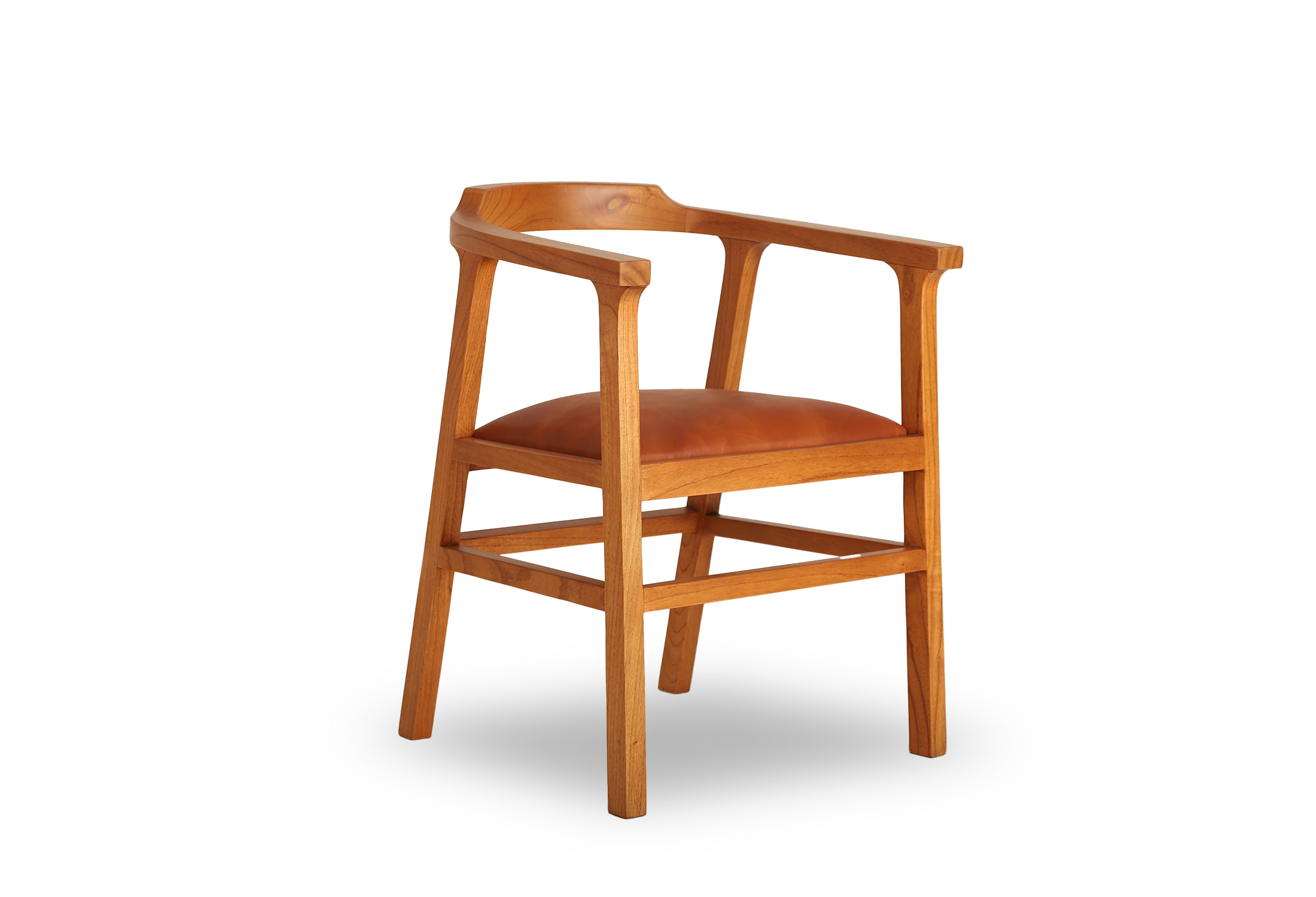 Tabu-Design-CH88-NAGA-Armchair-Wood-Brown-Leather-1