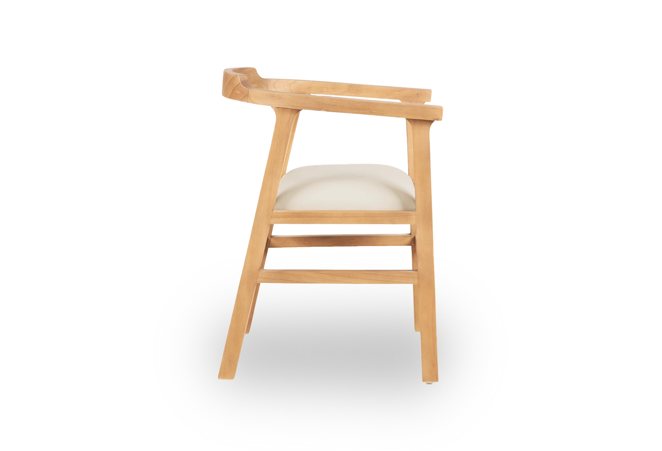 Tabu-Design-CH88-NAGA-Armchair-Wood-Ivory-Leather-2