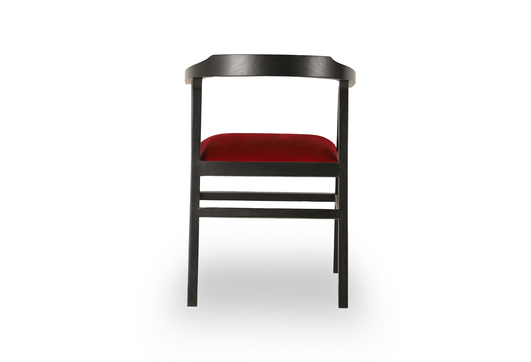 Tabu-Design-CH88-NAGA-Armchair-Wood-Red-Fabric-3