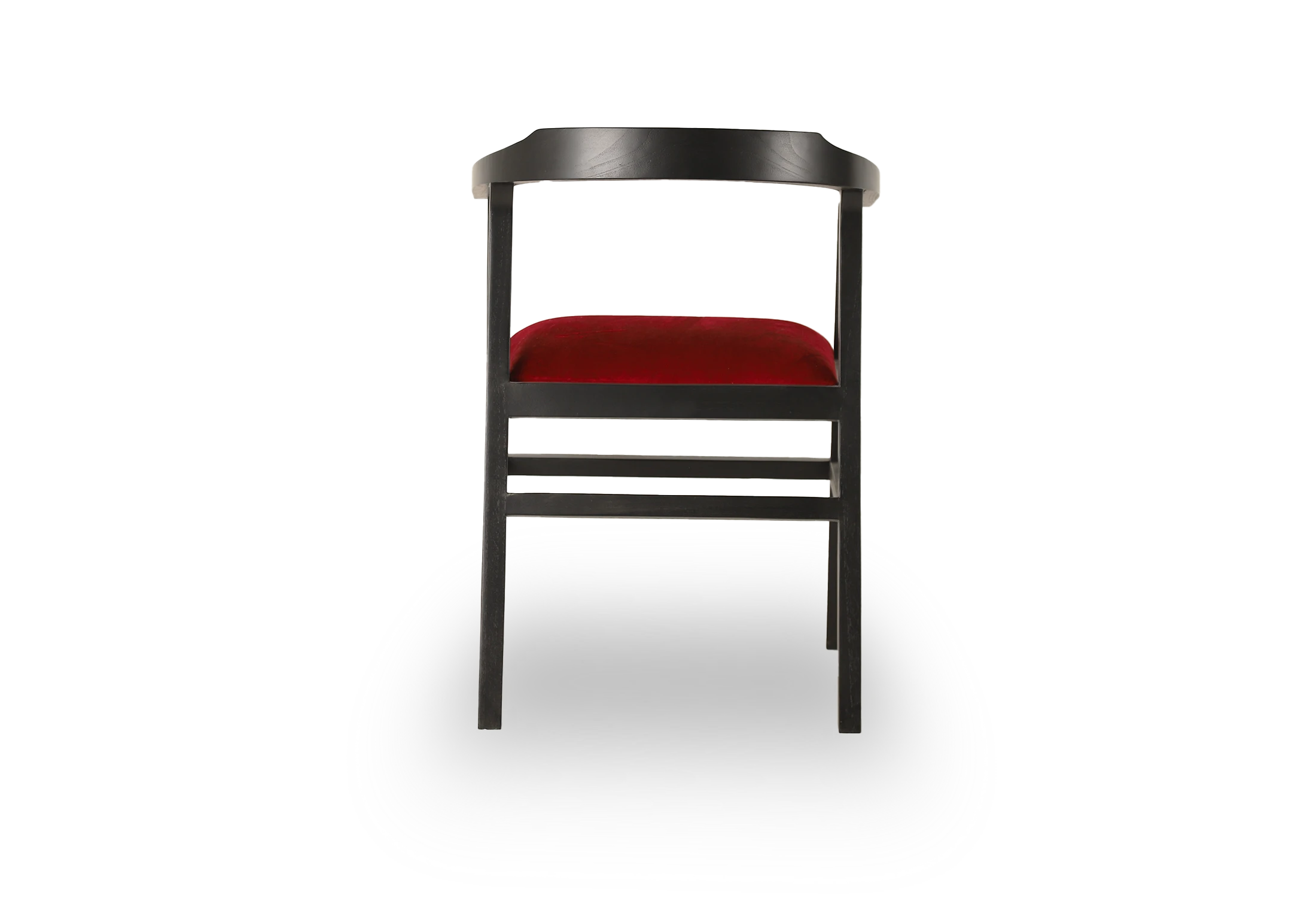 Tabu-Design-CH88-NAGA-Armchair-Wood-Red-Fabric-3