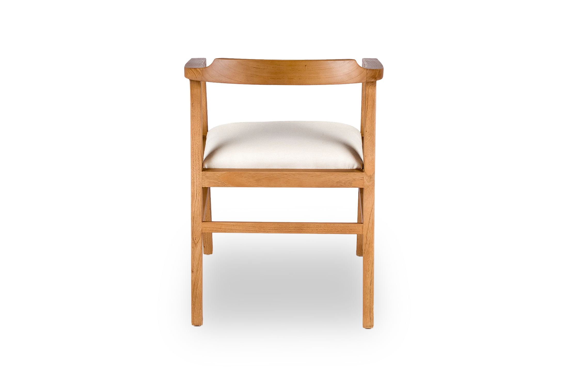 Tabu-Design-CH88-NAGA-Armchair-Wood-White-Fabric-3