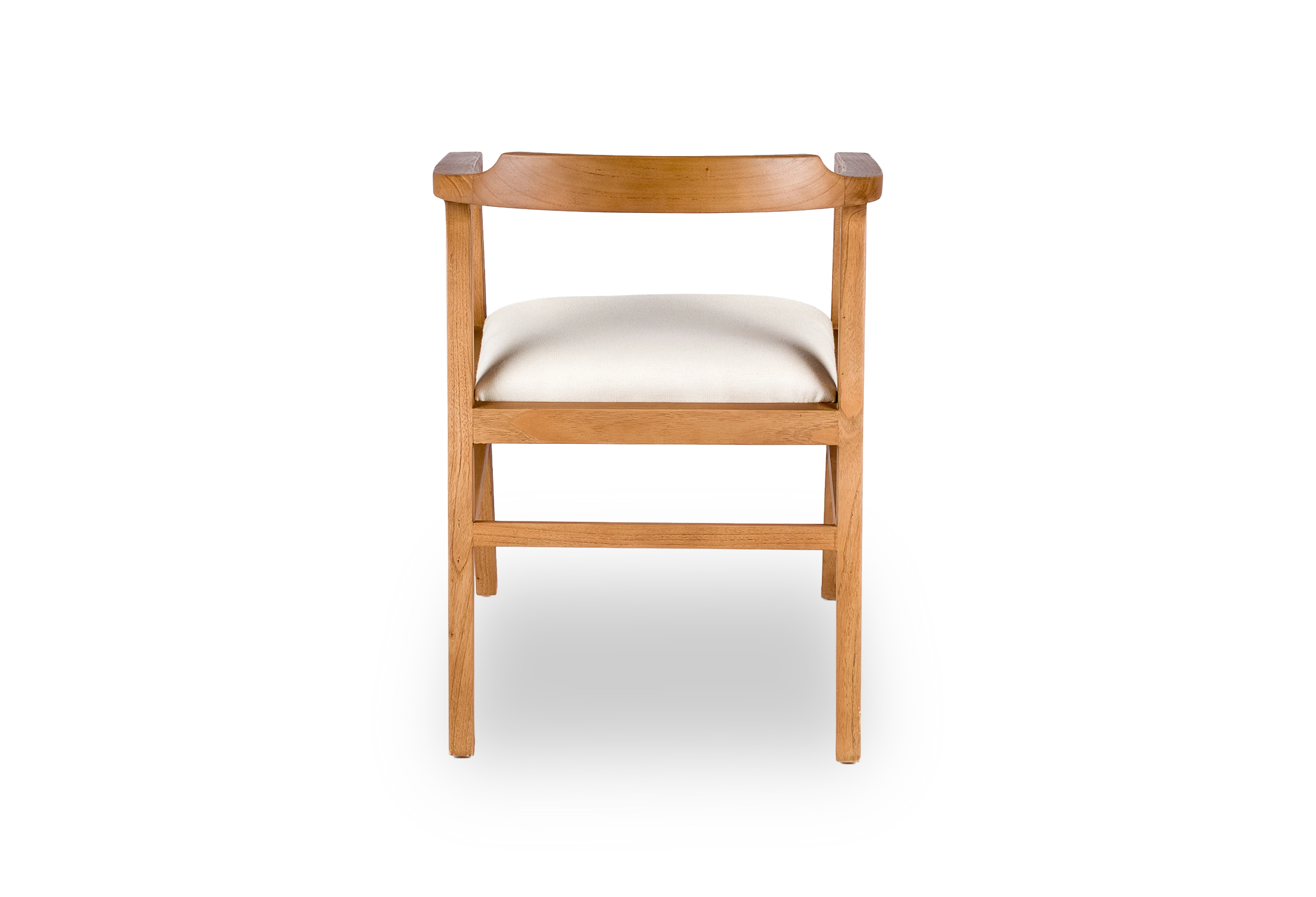 Tabu-Design-CH88-NAGA-Armchair-Wood-White-Fabric-3